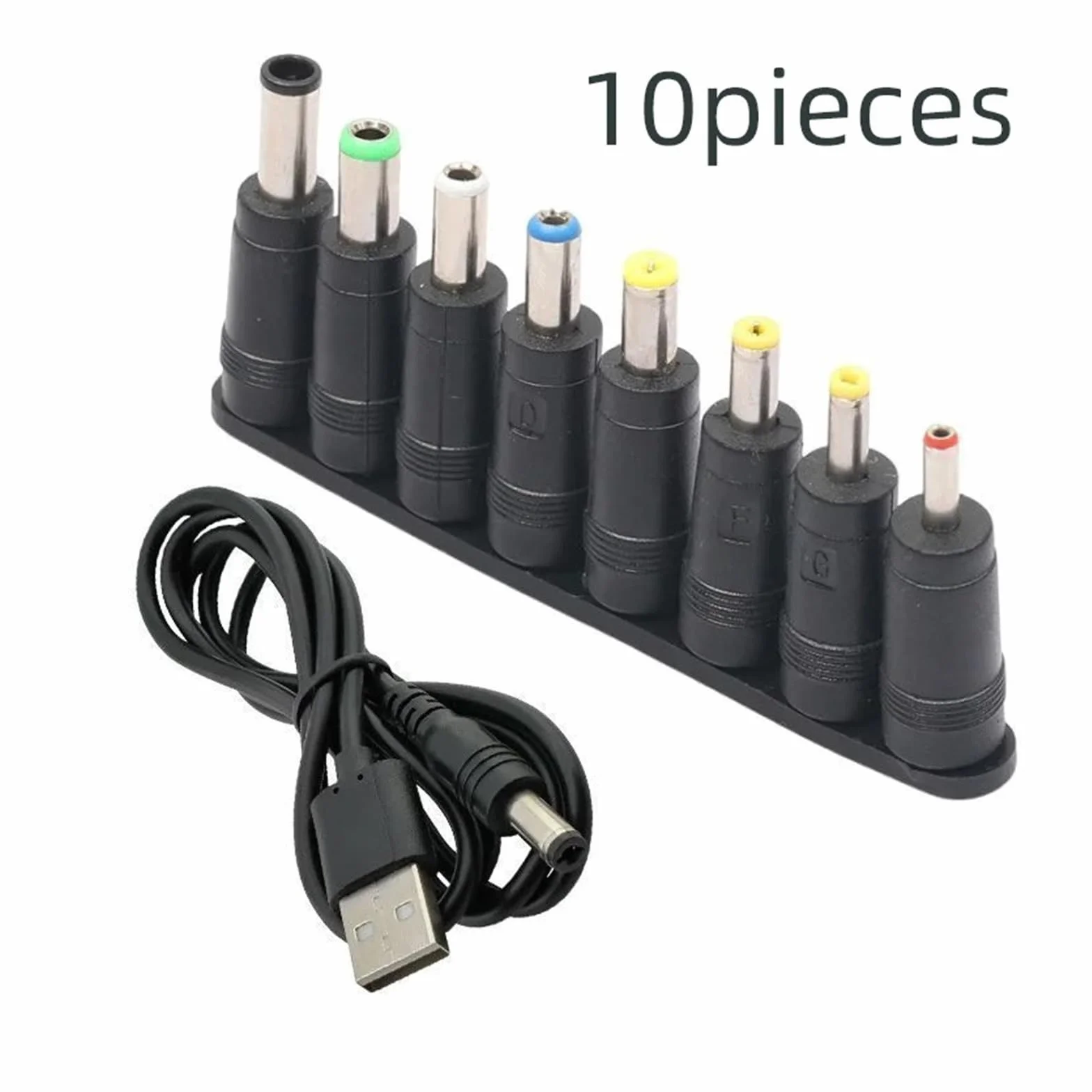USB Boost 5 V-9 V-12 V DC 5,5 x 2,1 mm 8-pinowy kabel WiFi router modem wentylator (10 sztuk)