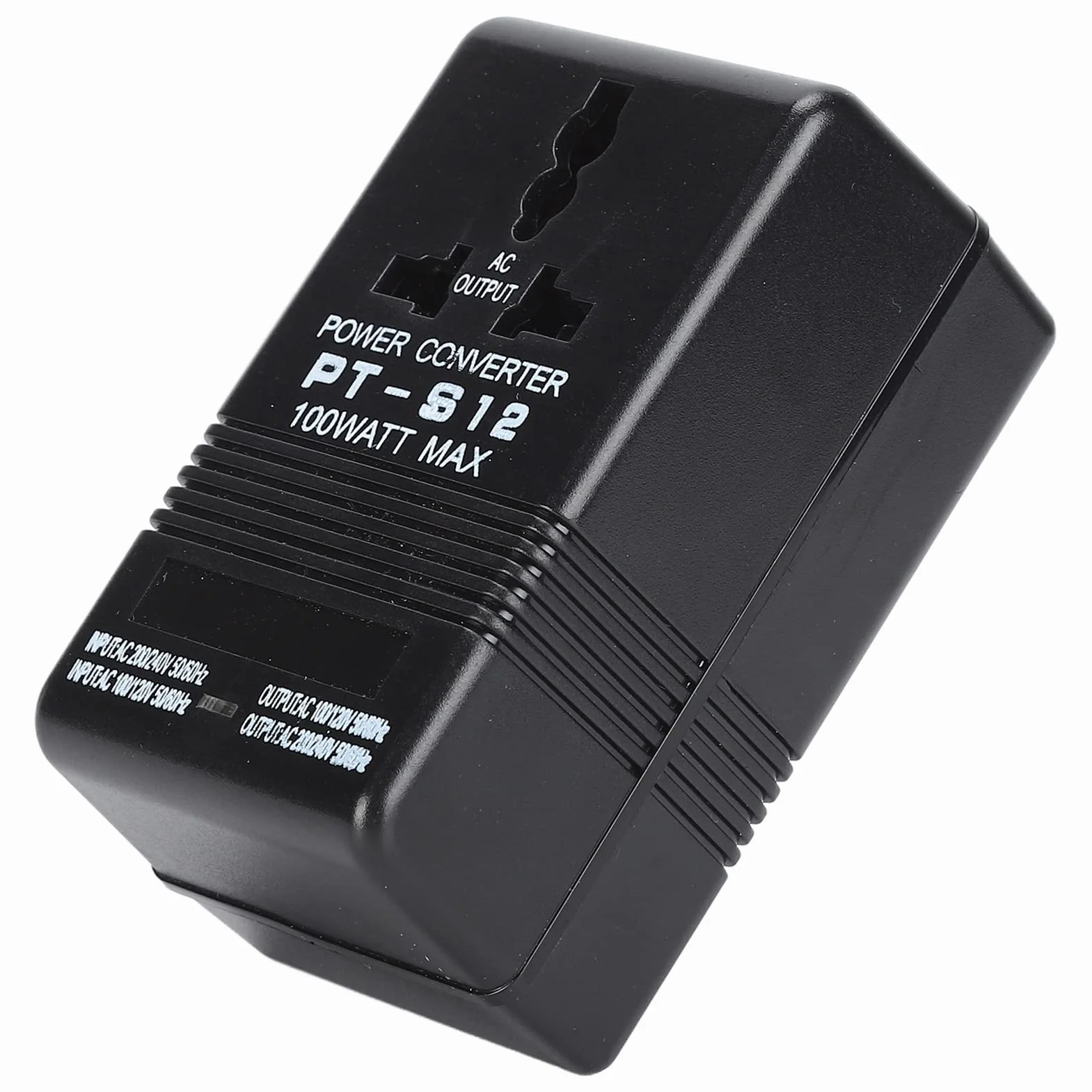 SIXRUN Konwerter Napięcia 100 W, Zasilacz Step Up Down dla 100-120 V do 220-240 V