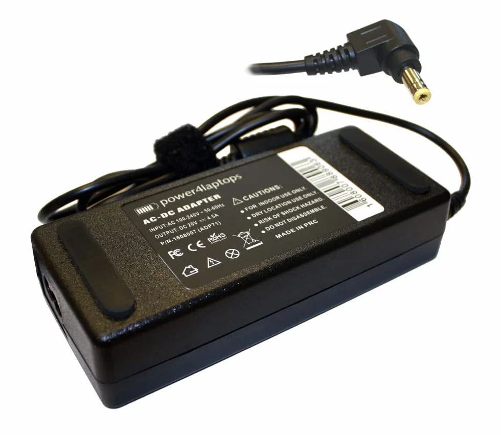 Power4Laptops Zasilacz Sieciowy Ladowarka do Laptopa Zasilanie kompatybilny z Iridium D22ES