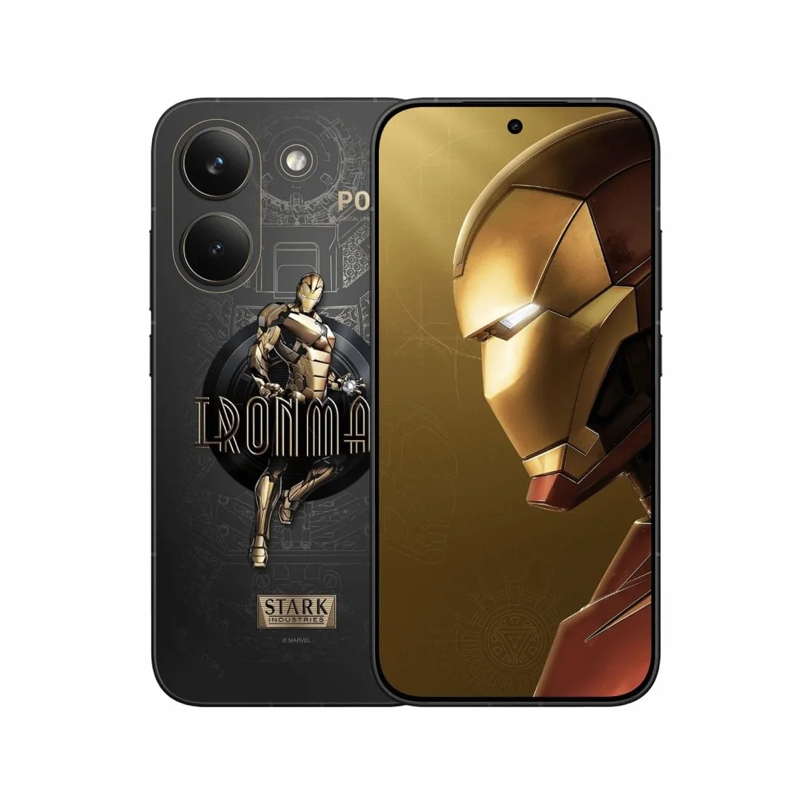 XIAOMI Poco X8 Pro Iron Man 12+512 Złoty Czarny