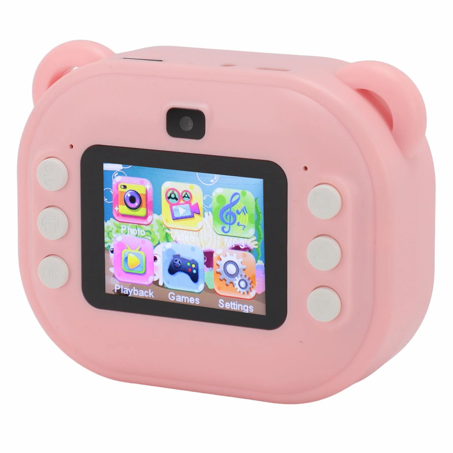 Aparat Natychmiastowy 1080P dla Dzieci (PINK)