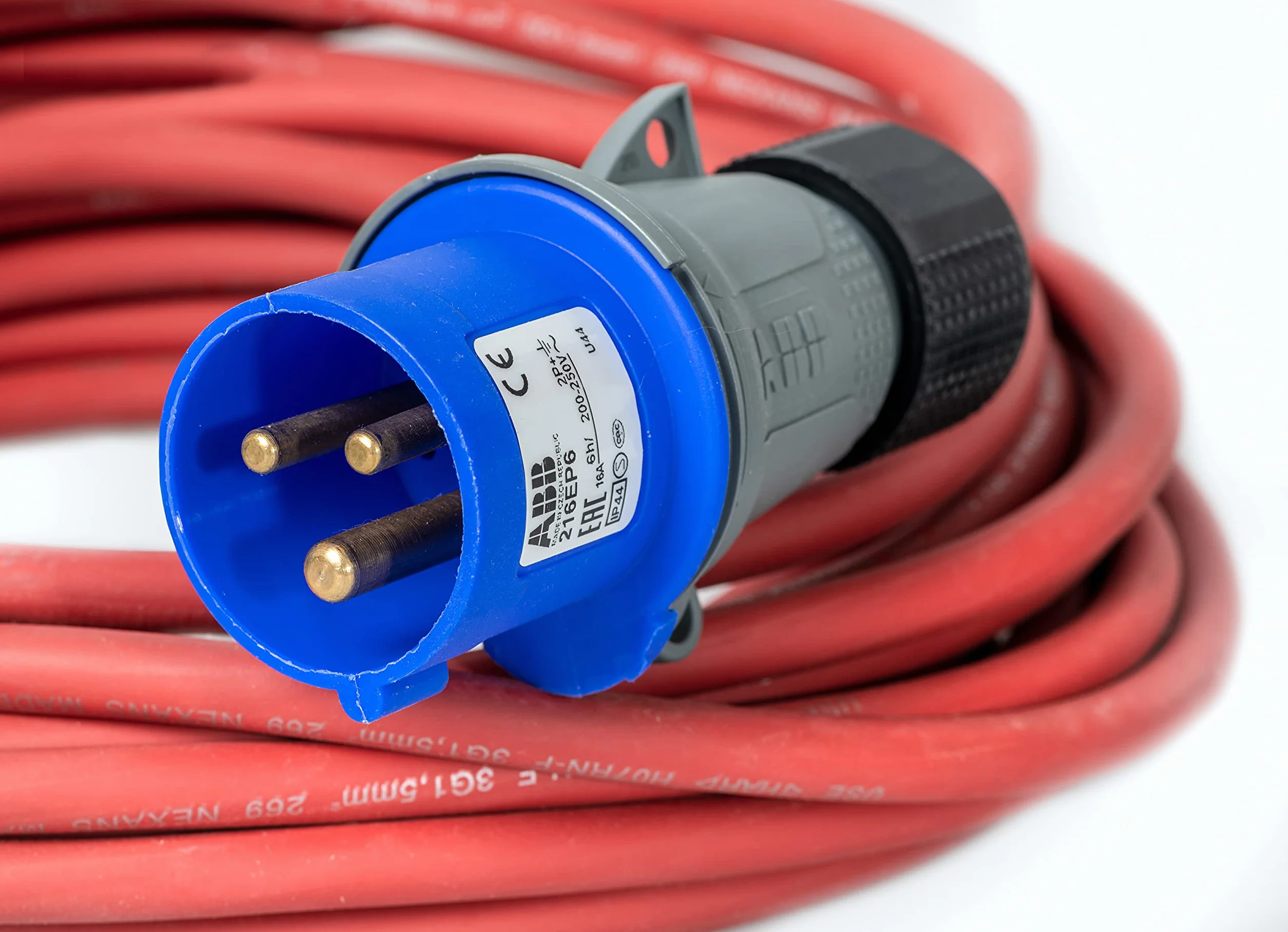 Brennenstuhl Elektryczny przedłużacz/Przedłużacz zewnętrzny Rozwiązania do kamperów, przyczep kempingowych, łodzi, sklepów ulicznych (15m H07RN-F 3G1,5, na zewnątrz), wyprodukowany we Francji