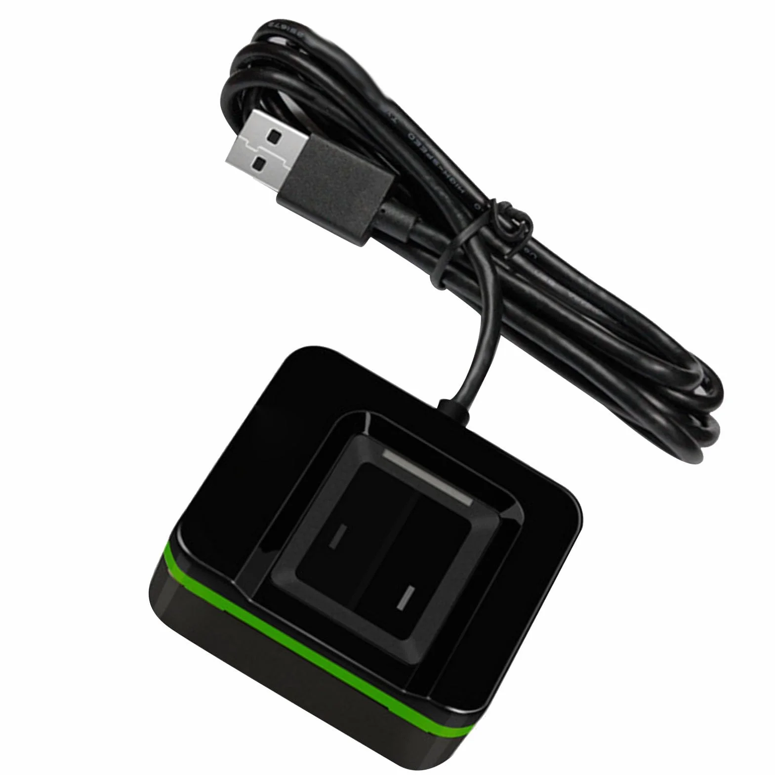 Biometryczny Czytnik Linii Papilarnych, Czytnik Linii Papilarnych USB z Kablem 5,9FT do Komputera PC, Niskie Rozpoznawanie Błędów, łatwa Konfiguracja (ZKLIVE20R)