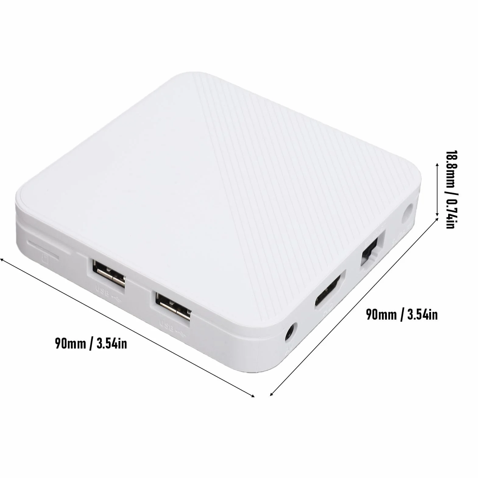 Sxhlseller TV Box 16 GB, Urządzenie do Transmisji Strumieniowej 4K Ultra HD z Czterordzeniowym Procesorem, Wi-Fi 6 Bluetooth 5.0, Obsługa Systemu 14.0, do Domowej Rozrywki i Multimediów