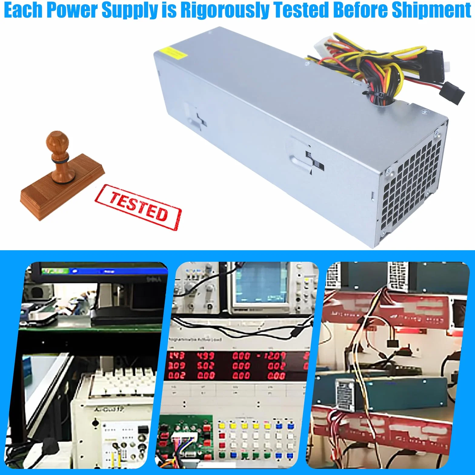 S-Union Zasilacz 240W dla Dell Optiplex 390 790 960 990 3010 7010 9010, tylko dla małego kształtu SFF H240ES-00 D240ES-00 AC240AS-00 AC240ES-00 DPS-2400 0WB L2440AS-00 H240AS-00 3WN11