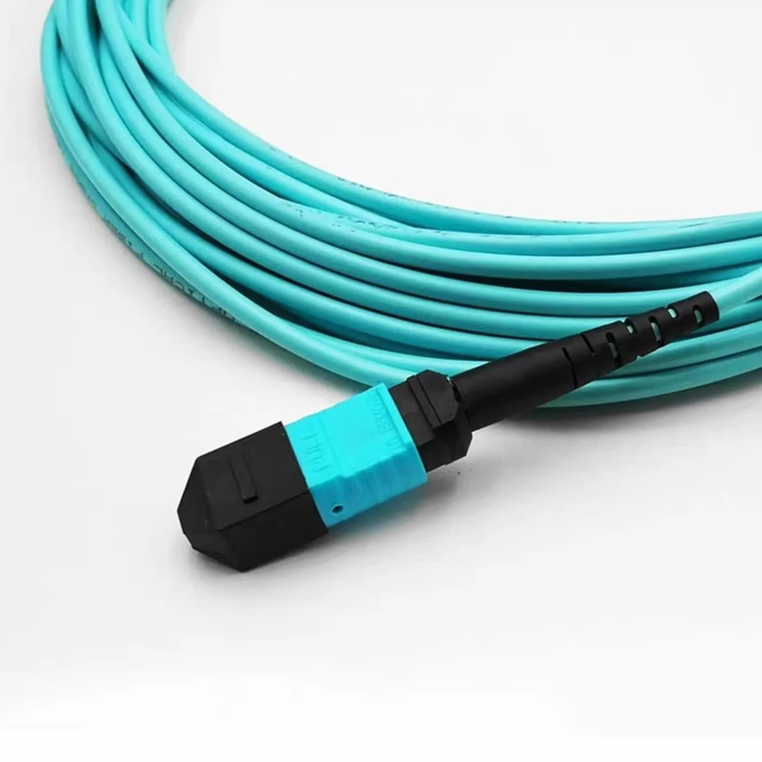 Kabel krosowy MPO z żeńskim złączem 8/12/24-rdzeniowym MTP-12LC 6DLC OM4, kabel połączeniowy światłowodowy typu B (40M, MPO-24LC Male)