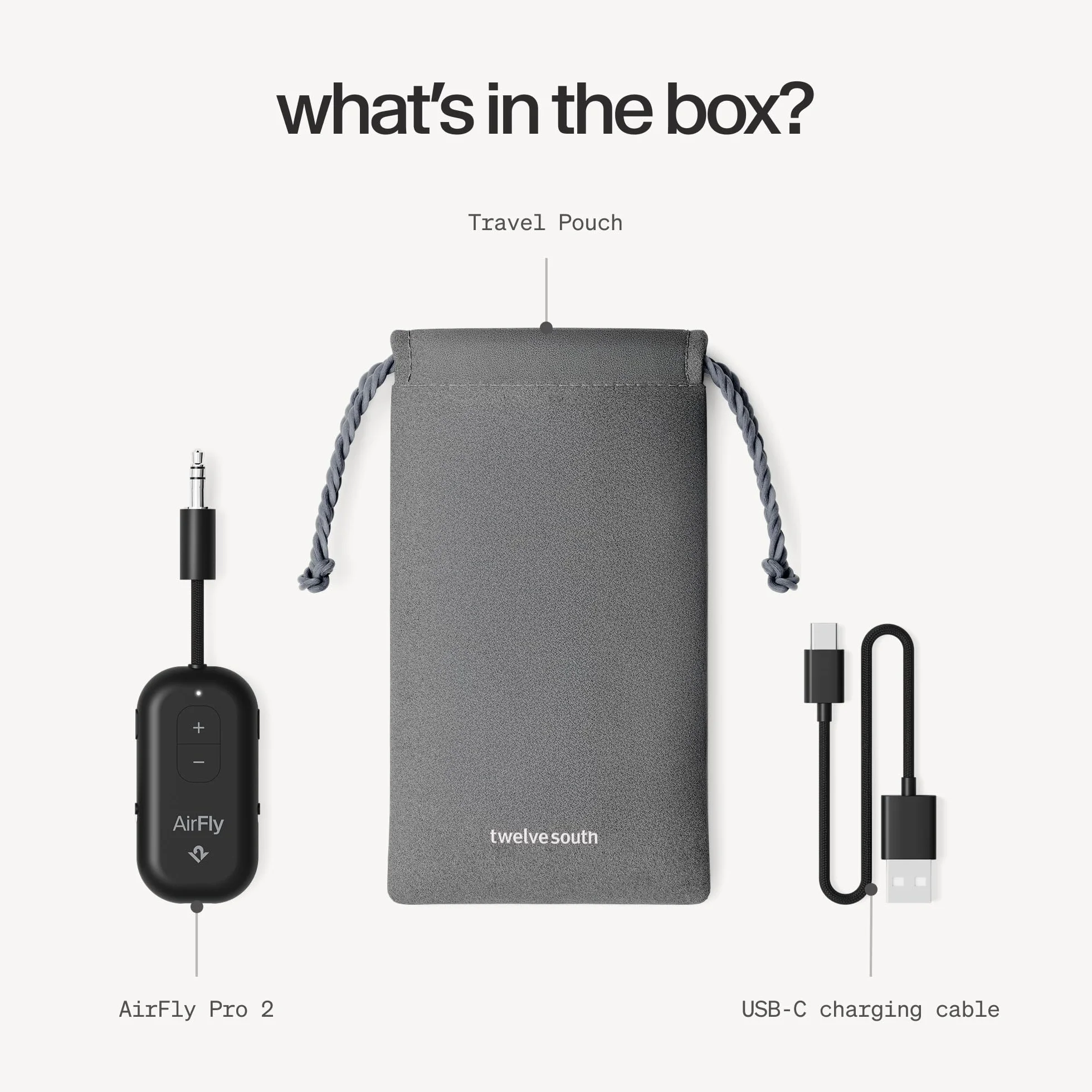 AirFly Pro 2 Podłącz słuchawki Bluetooth do dowolnego gniazda słuchawkowego, takiego jak samoloty, bieżnie lub konsole do gier, aby słuchać bezprzewodowo w dowolnym miejscu