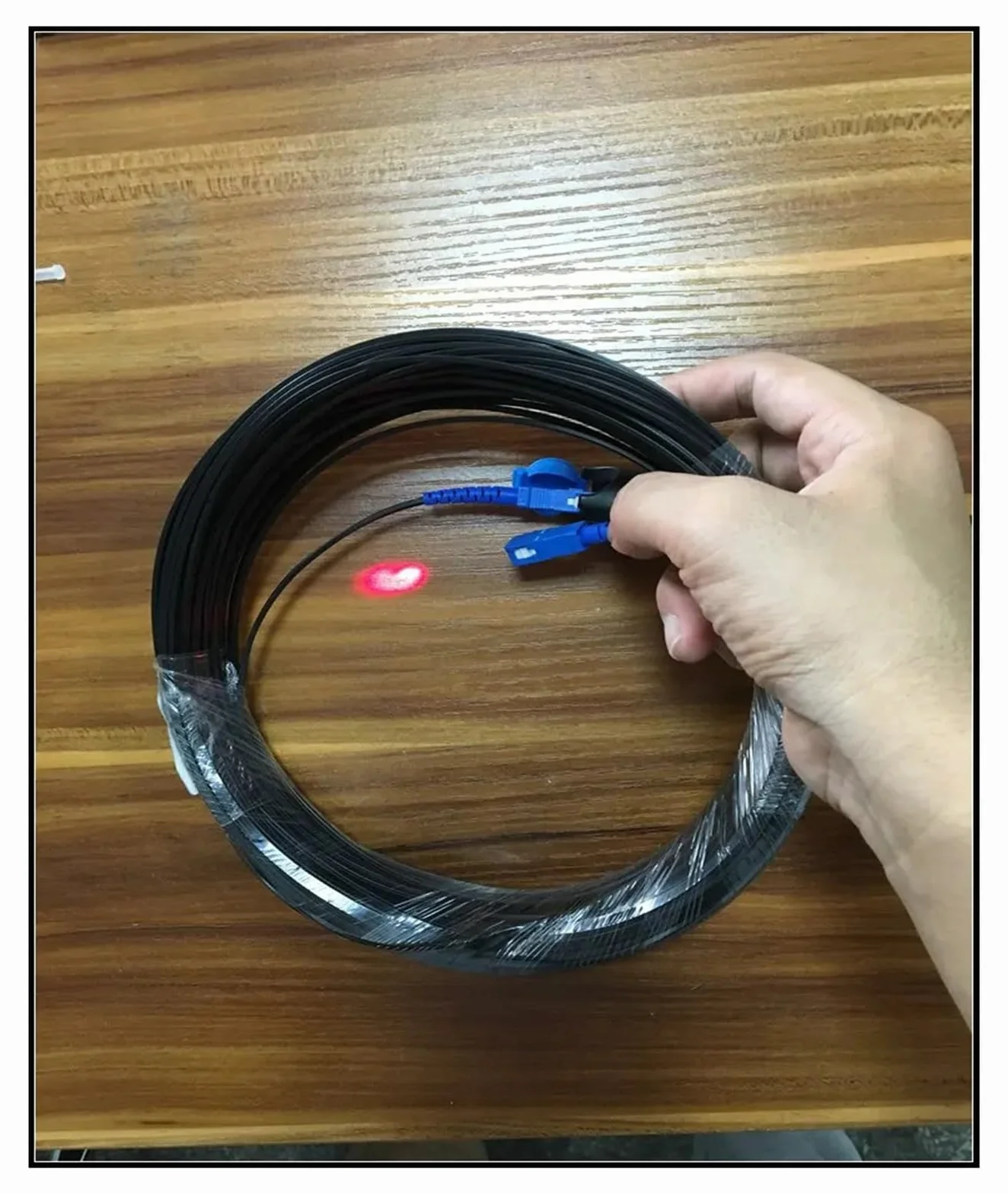 Kabel połączeniowy SC/UPC do LC/UPC, jednomodowy kabel światłowodowy, długość 300 m/350 m, kabel do zastosowań wewnętrznych, 1 szt.(Black,Lc Upc 300m)