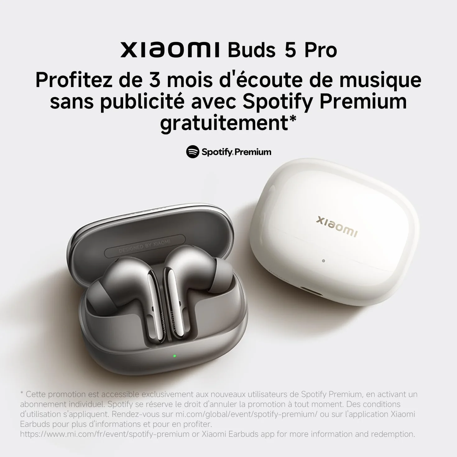 Xiaomi Redmi Buds 5 Pro-Moonlight White