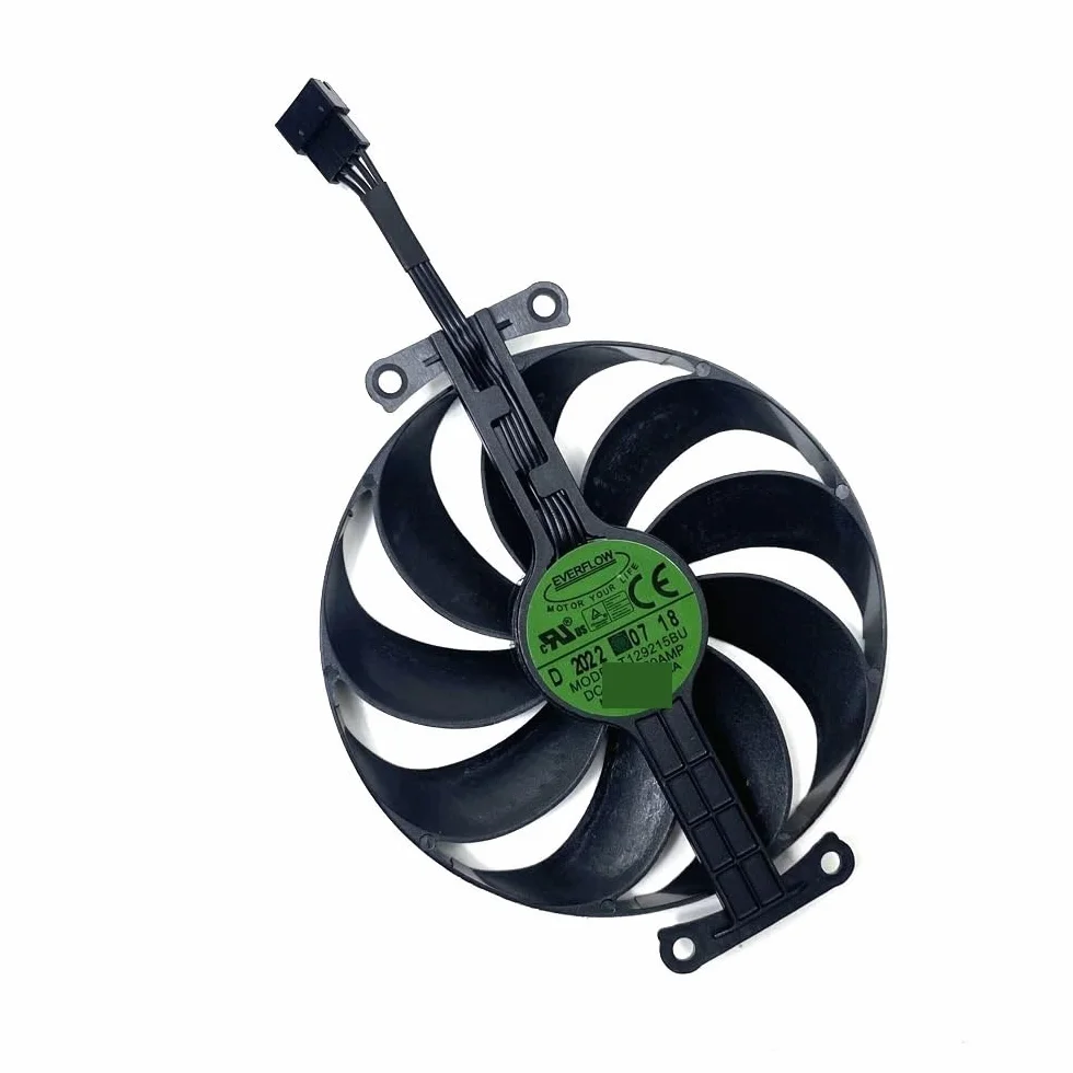 90 mm CF9010U12D CF1010U12S T129215BU 7PIN RTX3070 GPU Cooler dla ASUS dla Geforce RTX 3070 3060 Ti Megalodon wentylator do gier części laptopa (ABC)