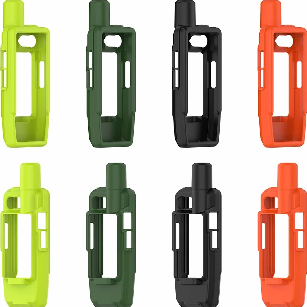 Etui kompatybilne z Garmin GPSMAP H1i Plus, odporna na zarysowania silikonowa ochrona ultracienka, osłona urządzenia ręcznego GPS, pomarańczowe
