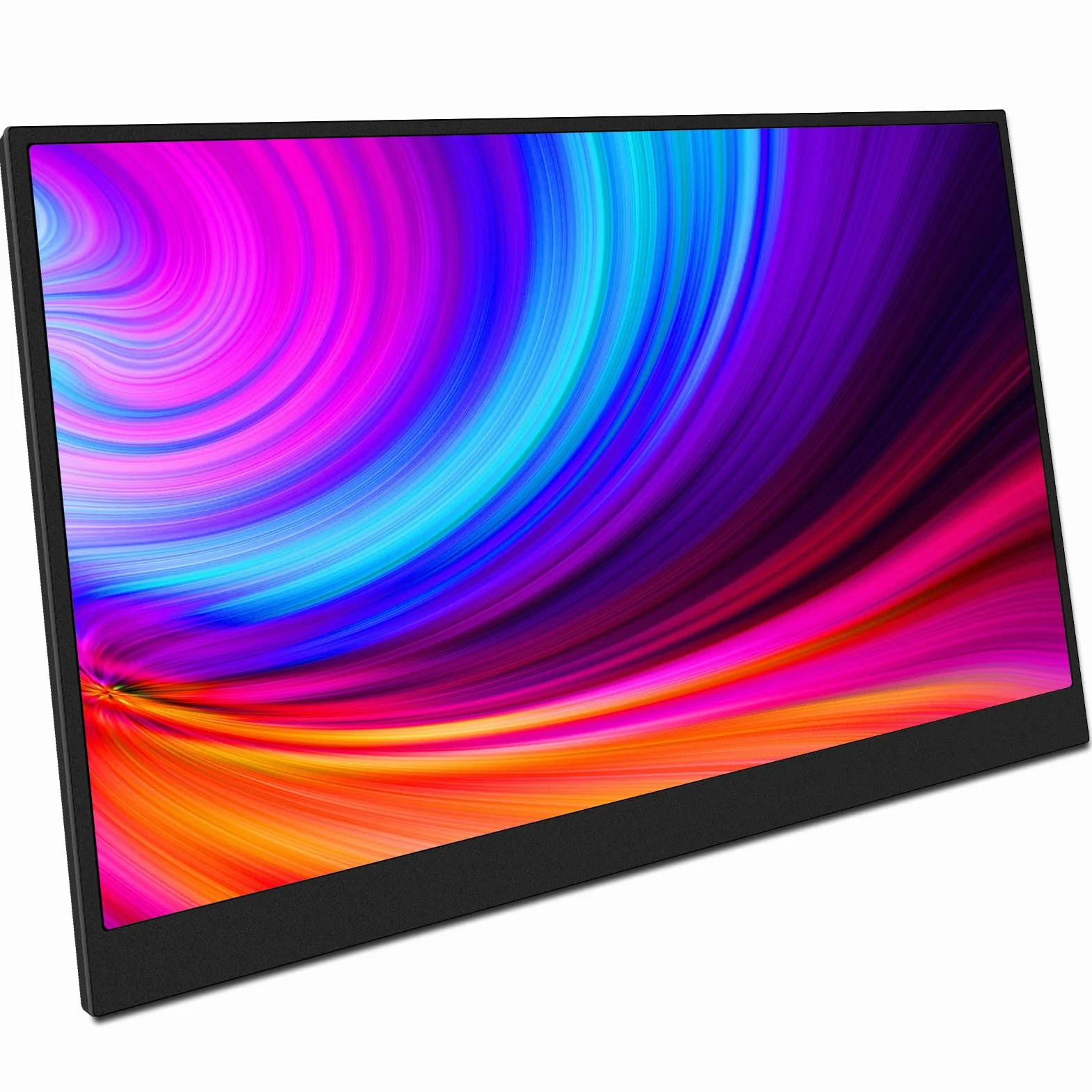 CYCLUS Przenośny monitor 21,5 cala 120 Hz przenośny monitor 1920 x 1080 Full HD IPS Wbudowany ekran obsługuje HDMI USB C do laptopa Konsola do gier, kompatybilny z VESA