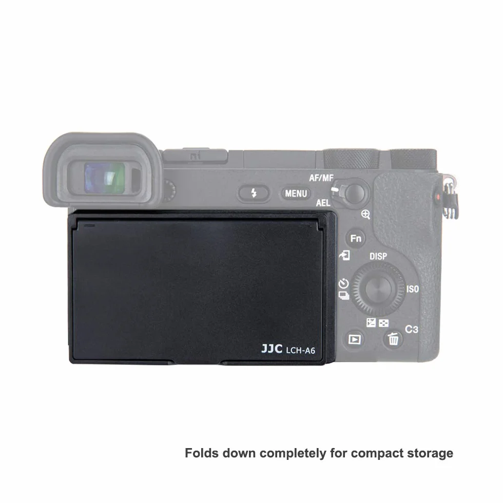 JJC Osłona LCD do aparatu Sony A6600 A6500 A6400 A6300 A6100 A6000 | Antyodblaskowy do osłony przeciwsłonecznej na zewnątrz