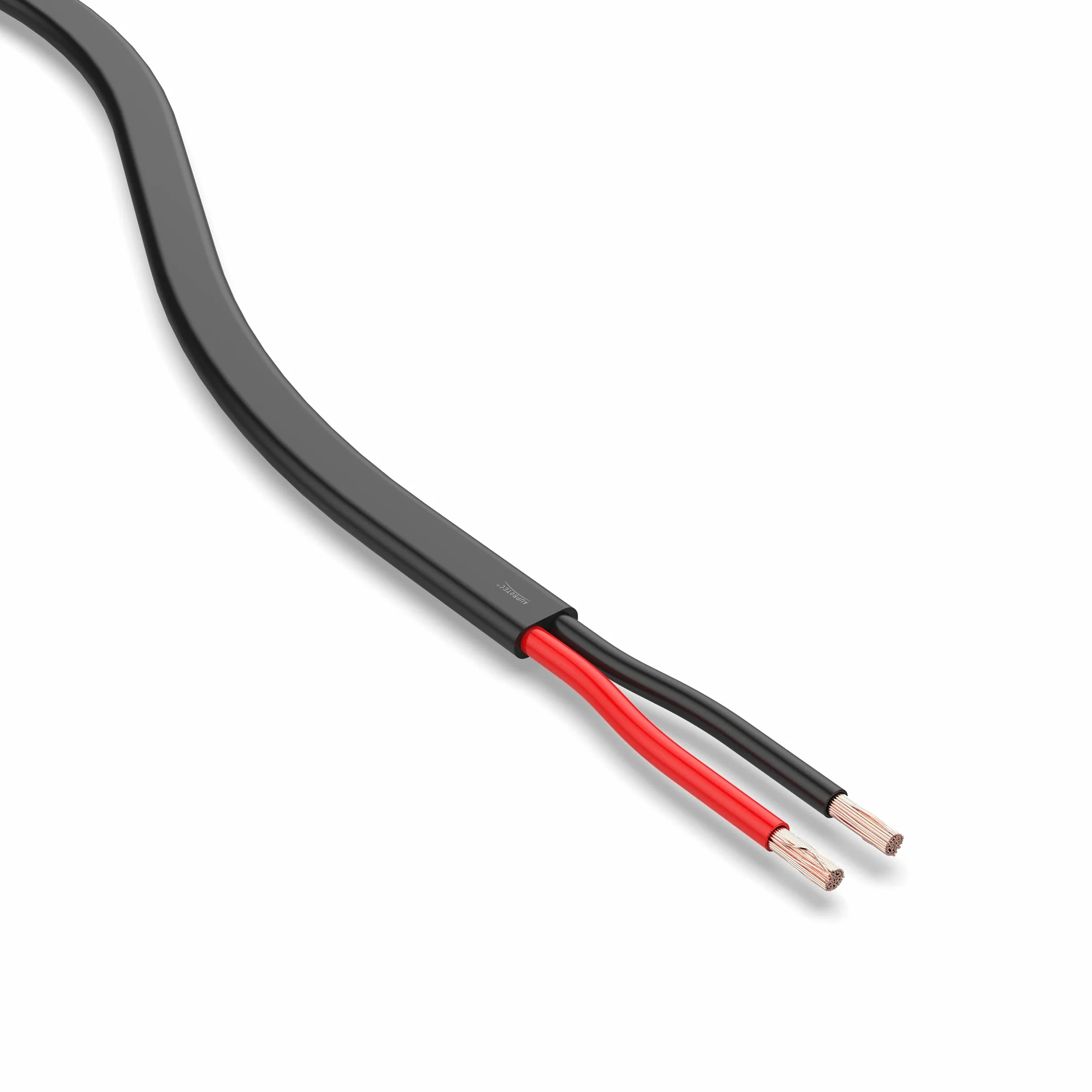 5m przewód samochodowy 2 x 2,5 mm², płaski 2-żyłowy kabel elektryczny FLRYY do przyczepy samochodowej