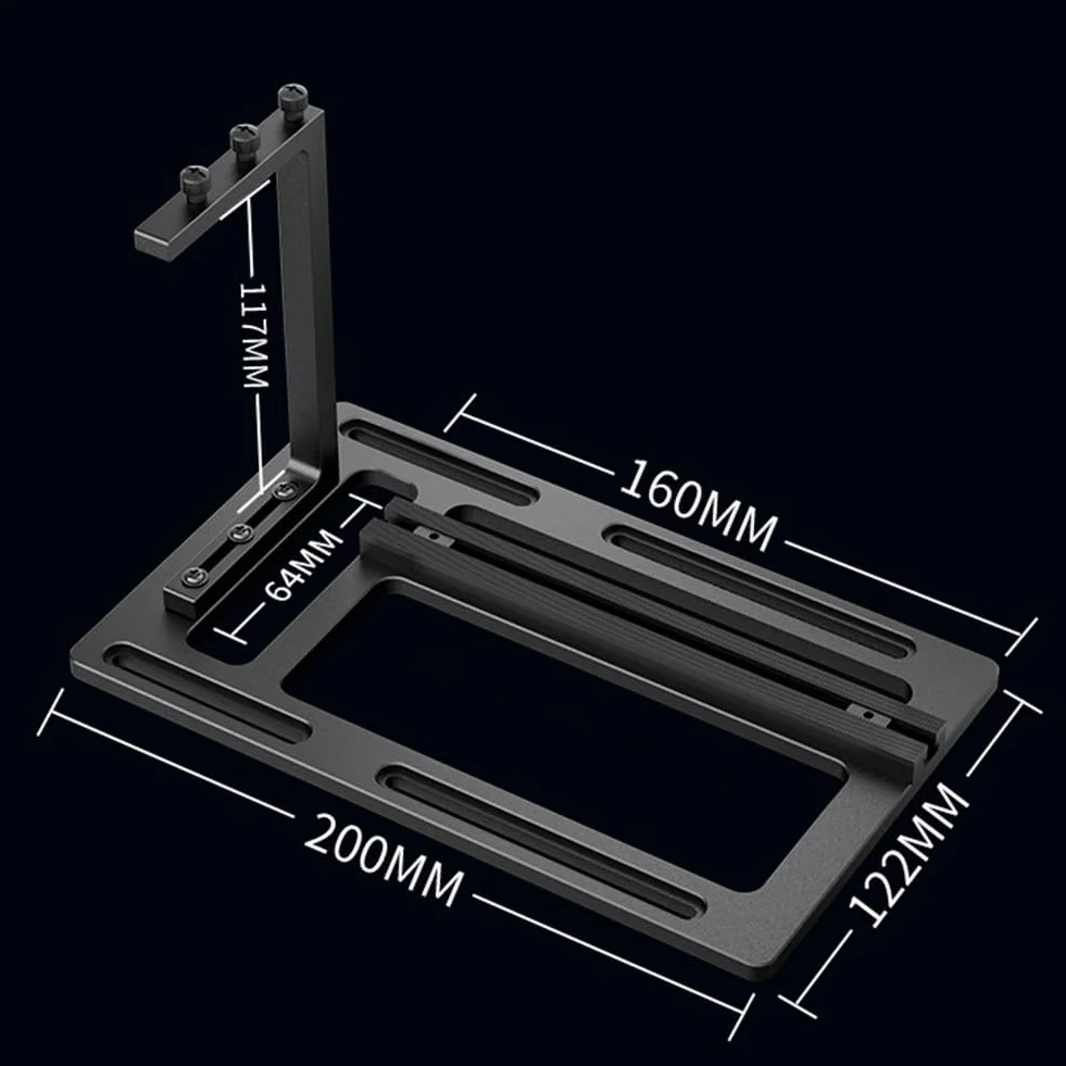 Wspornik pionowy 90° PCIE 4.0 X16 przedłużacz przedłużający kabel przedłużający ze stopu aluminium PE ekranowany GPU karta graficzna przedłużacz
