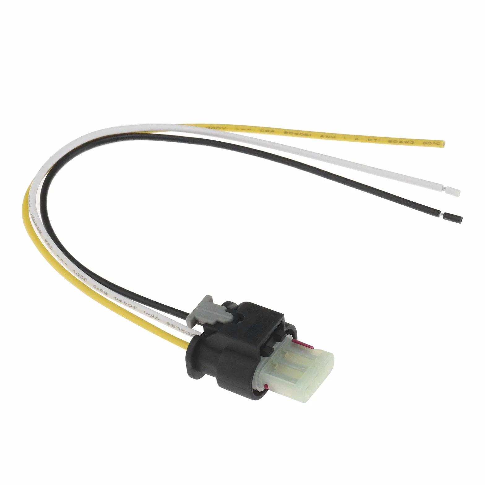 Create idea 3-pinowe złącze czujnika parkowania PDC 2359997 złącze czujnika samochodowego wtyczka wiązki przewodów 15 cm, kompatybilne z BMW X3 F25 X5 E70 F10 F11 część zamienna czujnika samochodowego