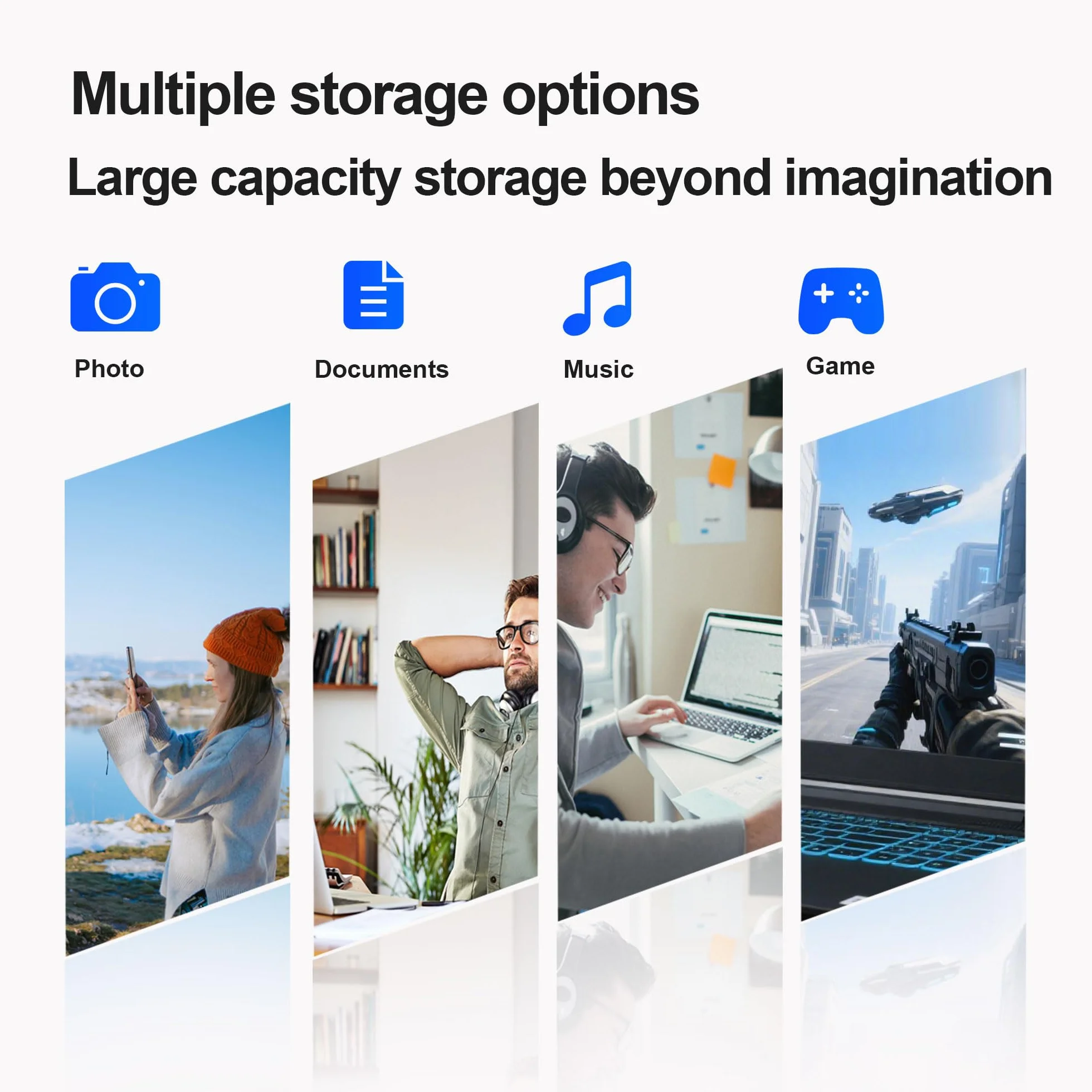 Dogfish 2 TB wewnętrzny dysk SSD M.2 PCIe 4.0 NVMe 2280 Gen 4x4 do 7000 MB/s 3D NAND Flash M Key, rozszerzenie pamięci do komputera stacjonarnego, laptopa ps5