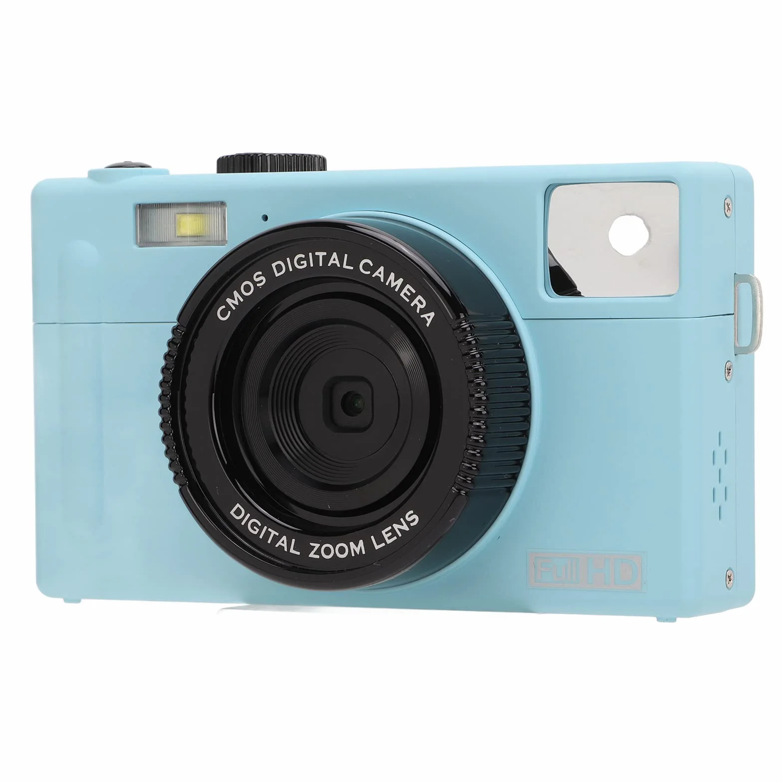 Aparat Cyfrowy, Kamera Full HD 1080P 24MP Vlogging z 16-krotnym Zoomem Cyfrowym, 3-calowy Ekran LCD, Akumulator, Kompaktowa Kamera Przeciwwstrząsowa dla Dorosłych, Dzieci