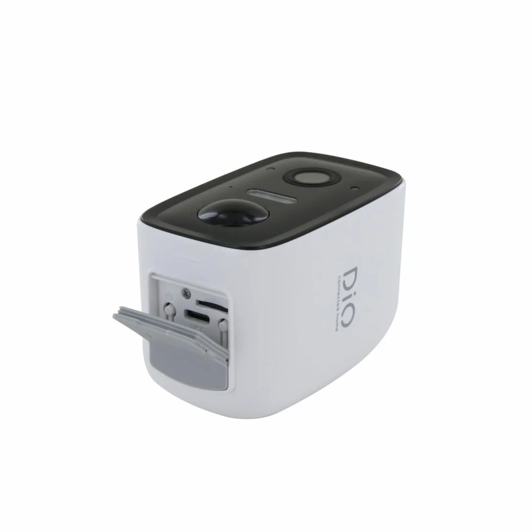 Bezprzewodowa kamera IP do monitorowania WiFi na zewnątrz na baterie - 1920x1080p - kompatybilna z Alexa i Google Home - IPCAM-BE02