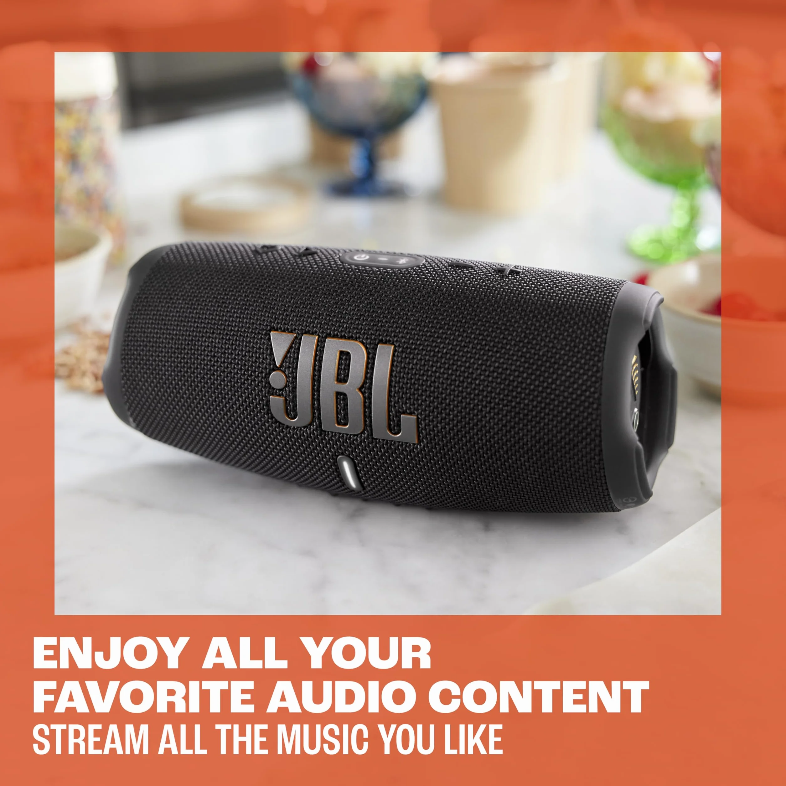 JBL Charge 5 Przenośny klakson bezprzewodowy Wi-Fi