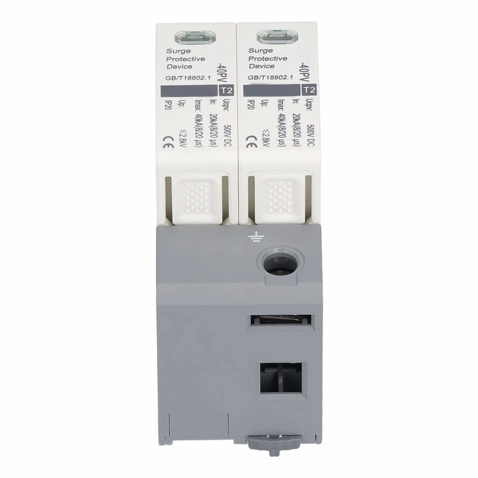 Ochronnik Przeciwprzepięciowy CHLT-40PV 500 V DC 2P IP20