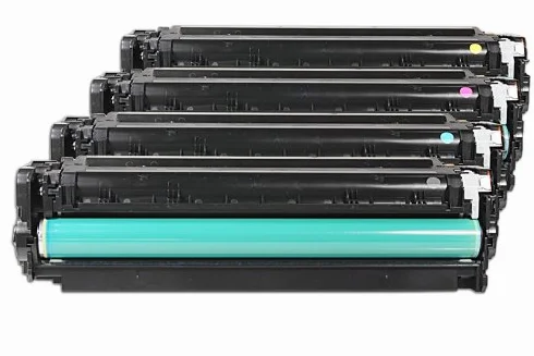 Przebudowany do HP Color LaserJet CM 2320 FXI MFP - CC530A - CC533A - Zestaw tonerów czarny, cyjan, magenta, żółty - Na około 1 x 3500 i 3 x 2,800 stron (pokrycie 5%)