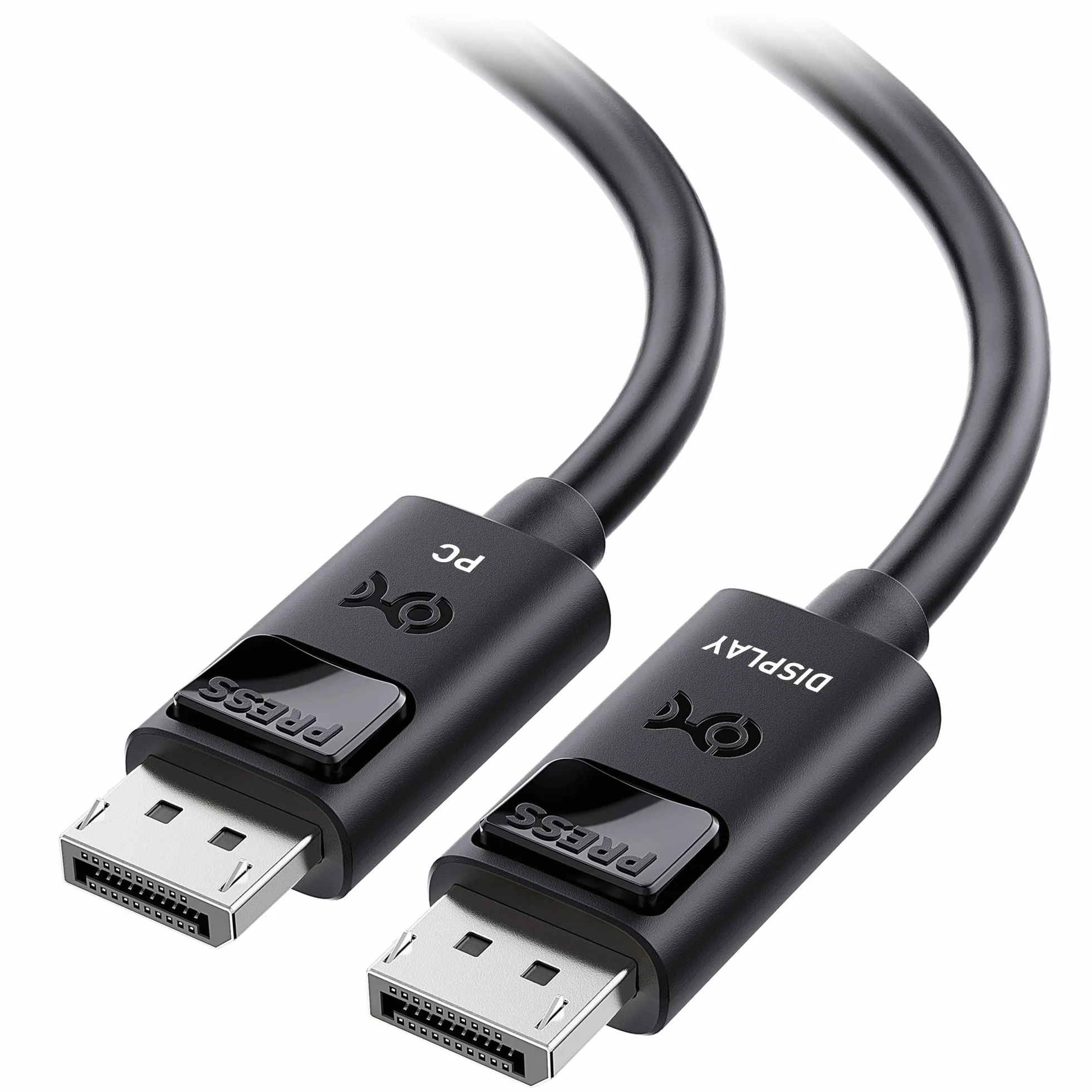 Cable Matters Aktywny Kabel DisplayPort 1.4 32,4 Gbps, 7,5 m | Jednokierunkowy, 8K@60Hz / 4K@240Hz, HDR, do monitora gamingowego i komputera PC z kartami graficznymi RTX/RX