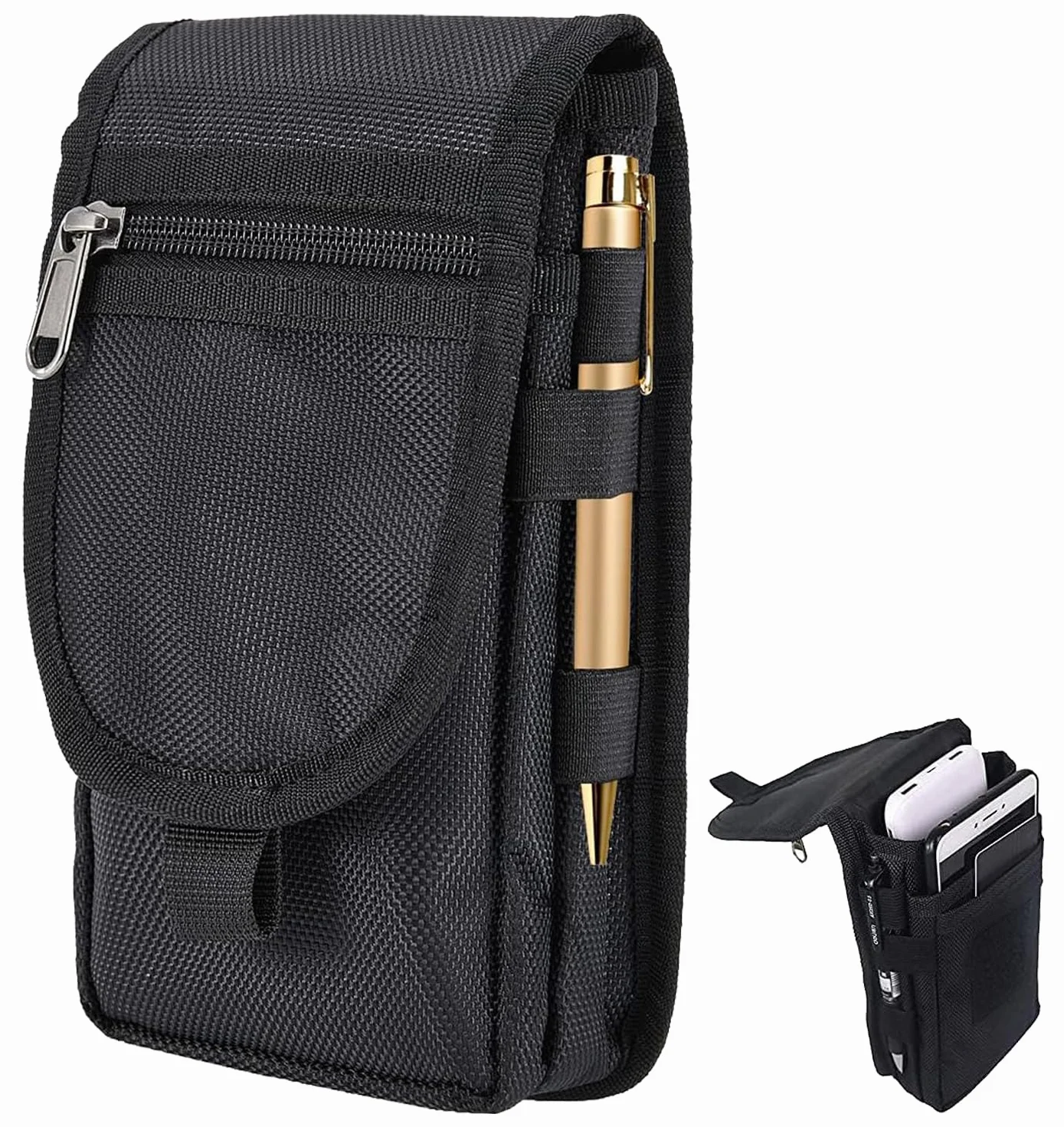 Duża torba na pasek do iPhone 15, 14, 13, 12, 11 Pro Max, Samsung Galaxy, uchwyt na narzędzia