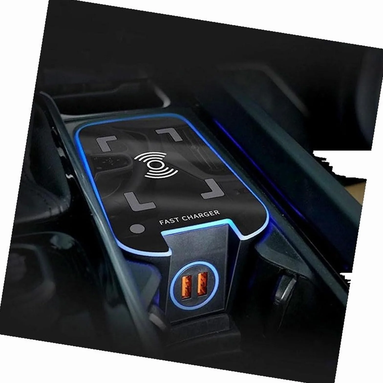 Ładowarka samochodowa bezprzewodowa QI do samochodu, panel ładowarki bezprzewodowej QI, podkładka ładująca telefon 15 W, do VOLVO, XC90, XC60, S90, S60, V90, V60, wszystkie telefony kompatybil
