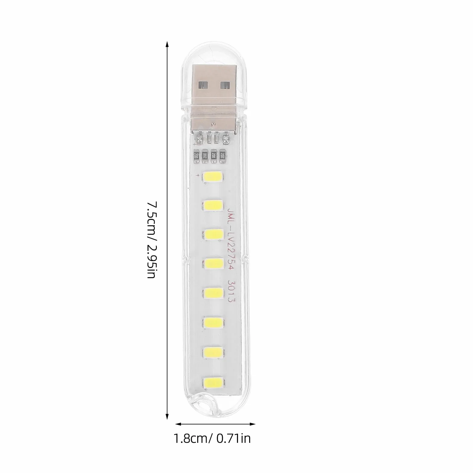 Mini lampka do czytania USB LED 4 sztuki przenośna ściemniana lampa stołowa