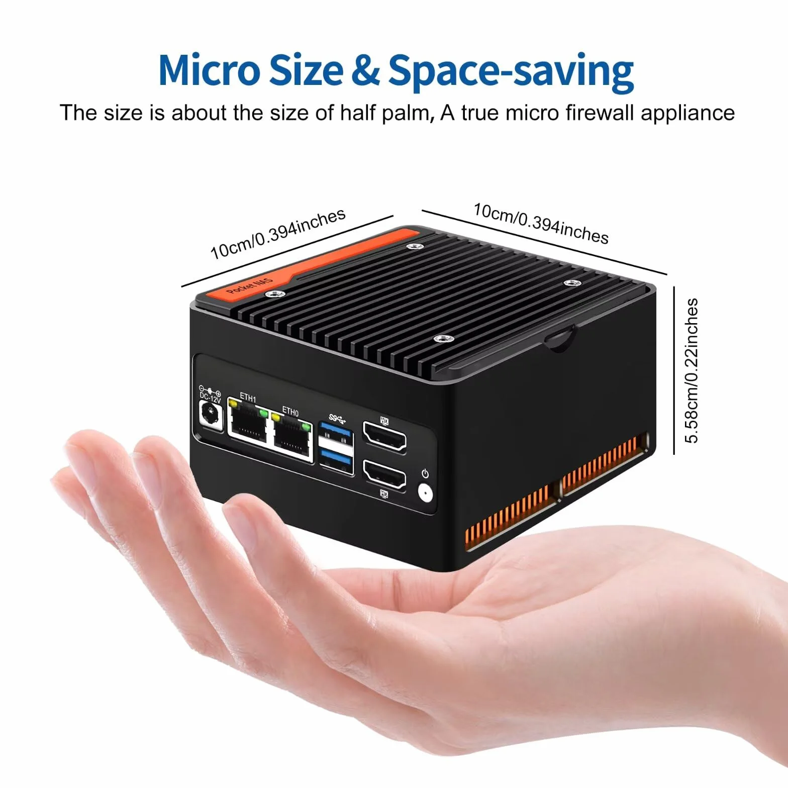 SJRC 4 Bay NAS Mini PC N200, 4 x NVMe Micro NAS Server do komputera stacjonarnego, 2 x i226-V 2,5 GbE LAN Network Attached Storage with USB 3.2, obsługa WiFi7/BT5.4, bez barebone RAM/SSD/OS