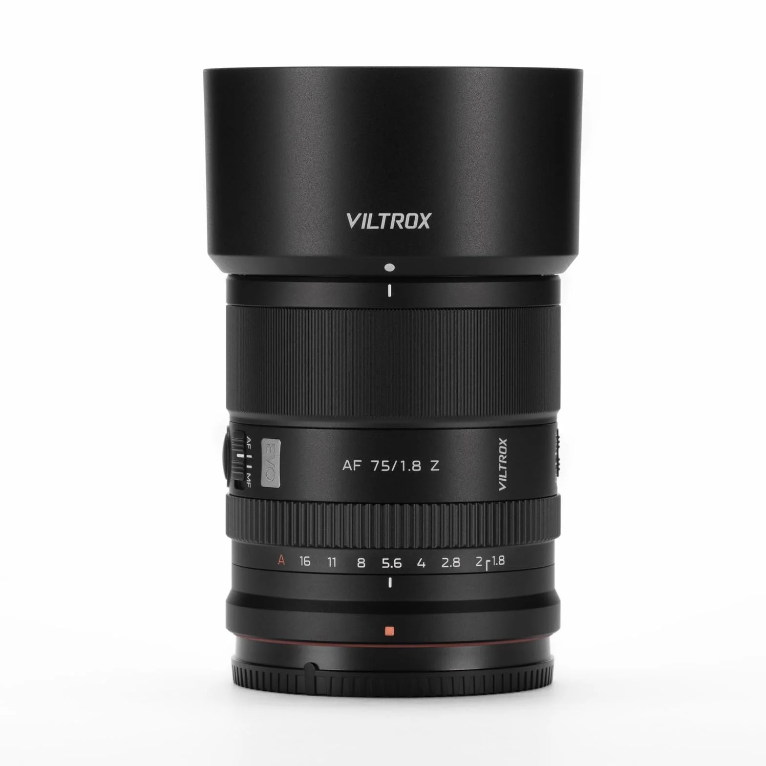 VILTROX 75mm F1.8 Evo Z obiektyw do Nikon Z, główny obiektyw APS-C autofokus do aparatów Nikon z mocowaniem Z30 Z50 Z50II ZFC Z5 Z5II Z6 Z6II Z6III Z7 Z7II Z8 Z9 ZF ZR