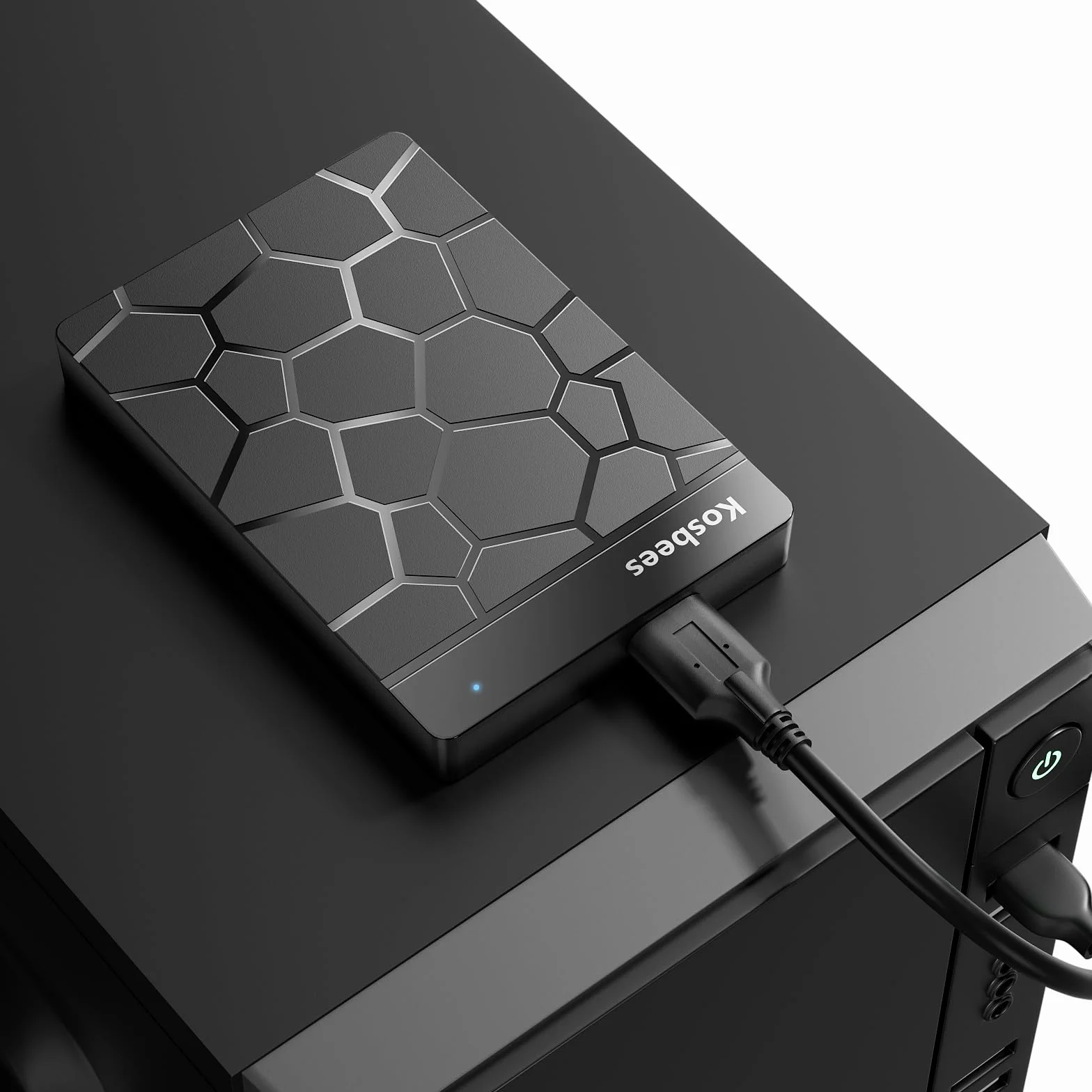 Zewnętrzne dyski twarde 500 GB, przenośny dysk twardy do systemu Windows, ultra cienki zewnętrzny dysk twardy kompatybilny z komputerami PC, Mac, laptopem, PS4, Xbox One, Xbox 360; gotowy do