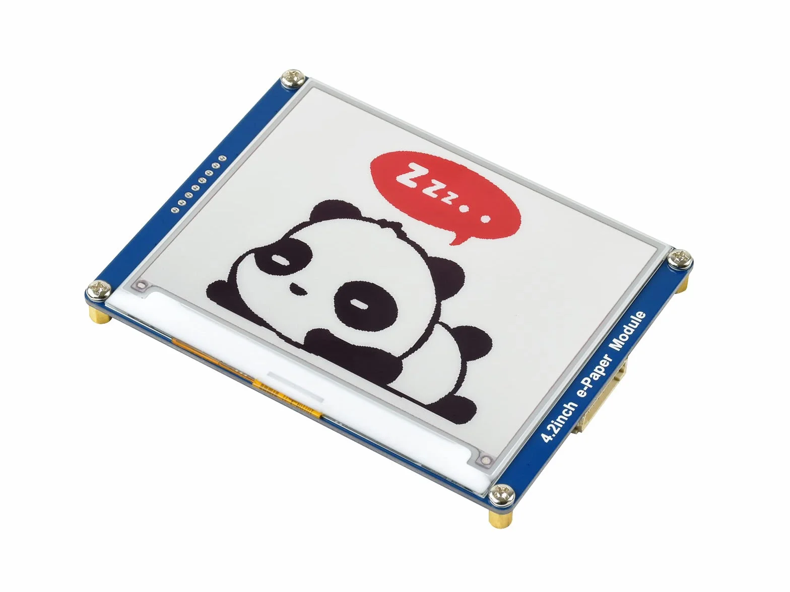 Waveshare 4.2 Inch E-Paper Display Module(B),400x300 Resolution Red Black White Three-Color E-Ink Screen Electronic Paper Module for Raspberry Pi/Jetson Nano/STM32 via SPI Interface