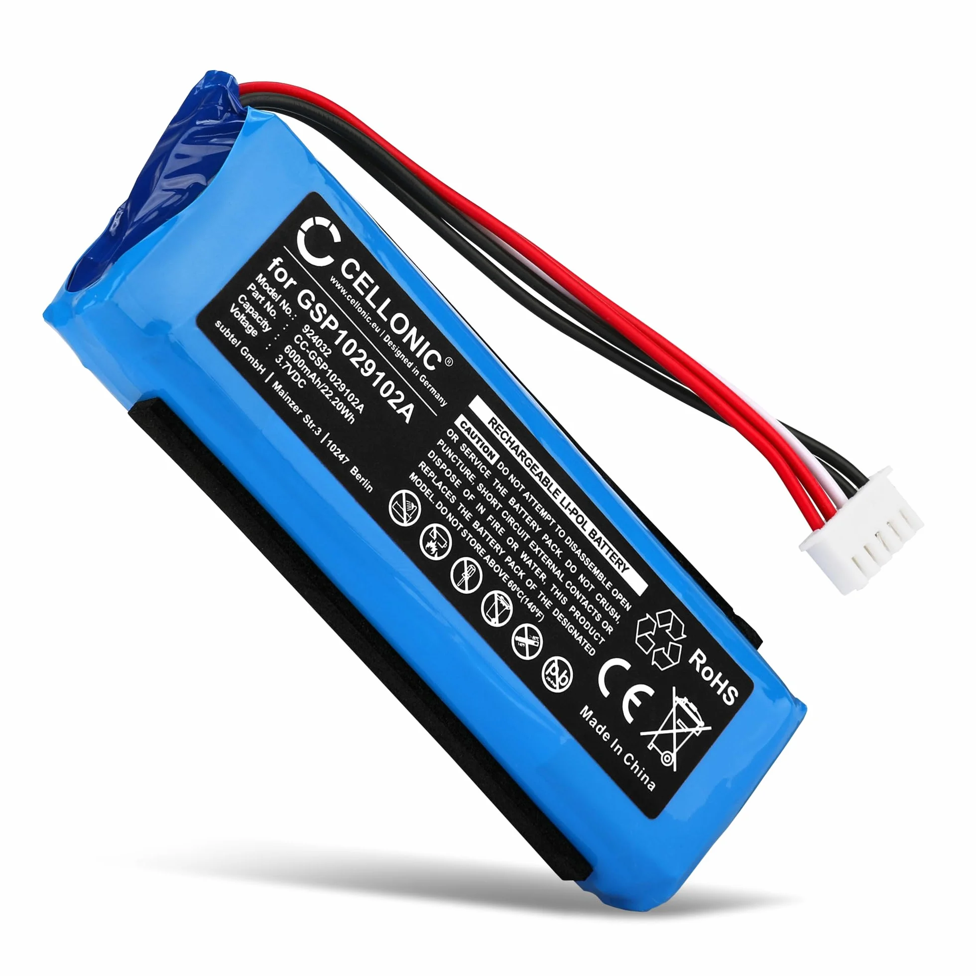 CELLONIC Zamienna bateria 6000mAh do JBL