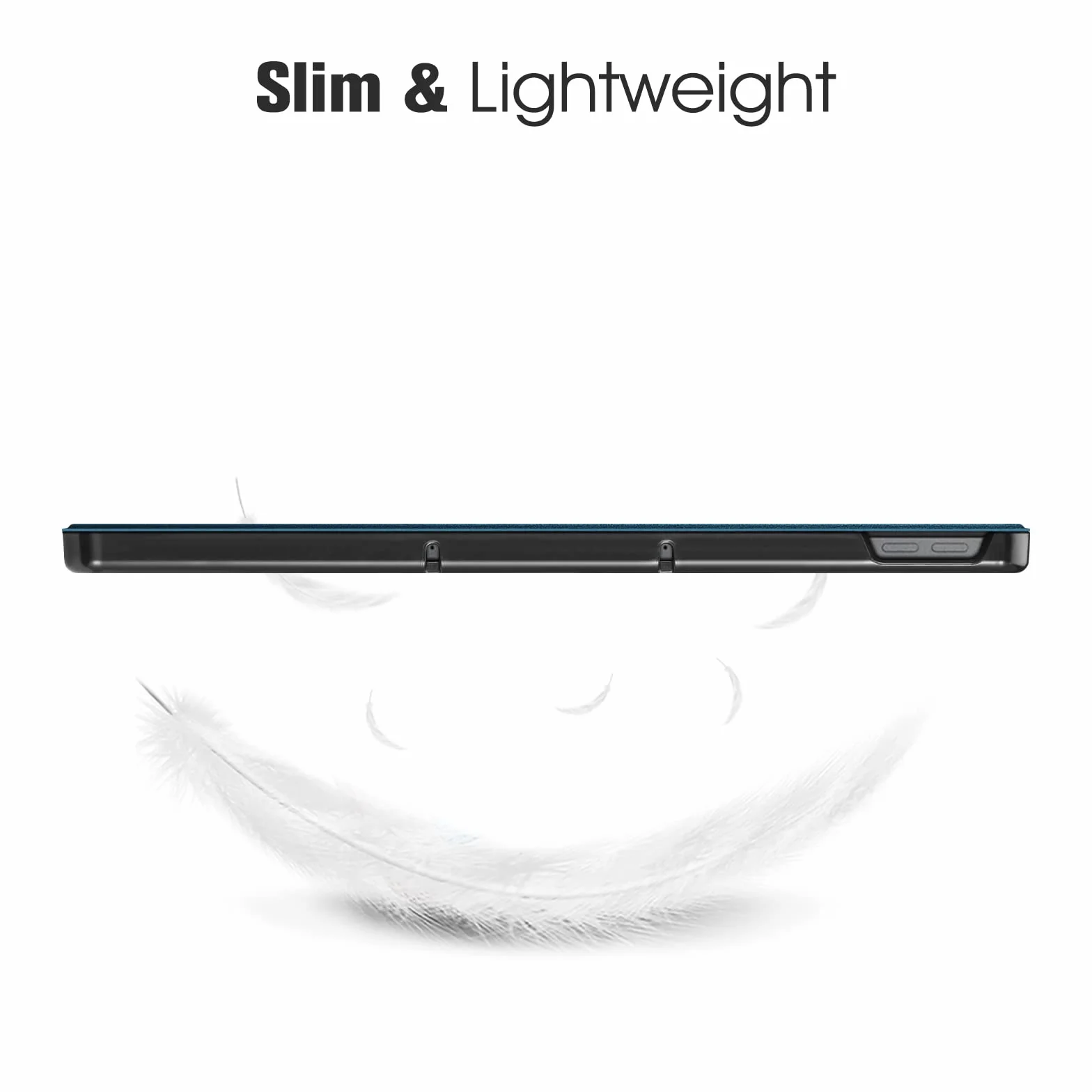 FINTIE Etui kompatybilne z Lenovo Tab P11 (2. generacji) 11,5" TB350FU/TB350XU 2022, Tablet, cienka lekka obudowa ochronna z funkcją automatycznego budzenia/snu, ciemnoniebieski