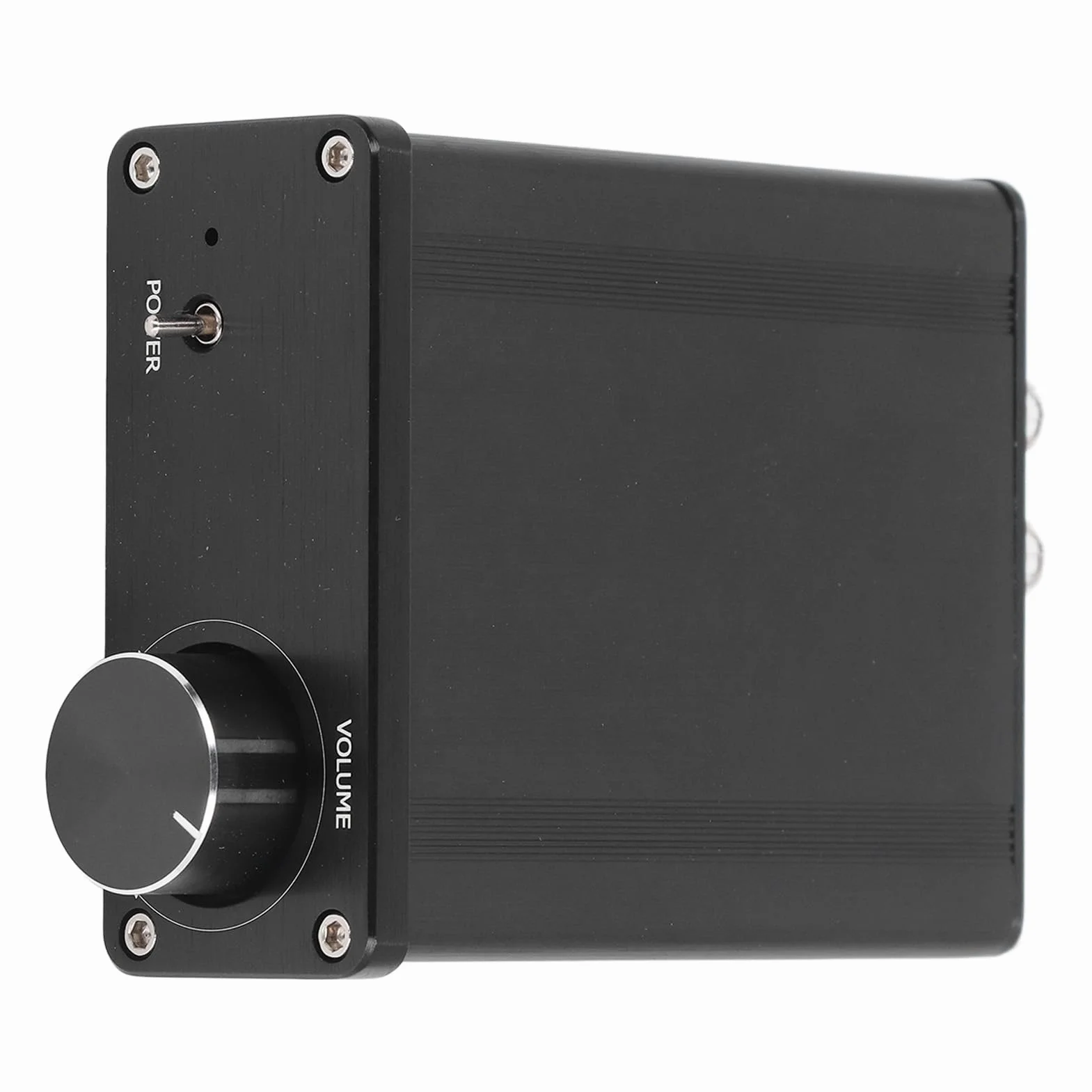 Zerodis Cyfrowy Wzmacniacz Mocy Stop Aluminium Płyta Wzmacniacza Stereo HIFI Klasa D 2 X 100 W DC 18 V do DC 24 V 20 Hz do 20 KHz Domowego Systemu Audio Słuchanie na Komputerze Stacjonarnym