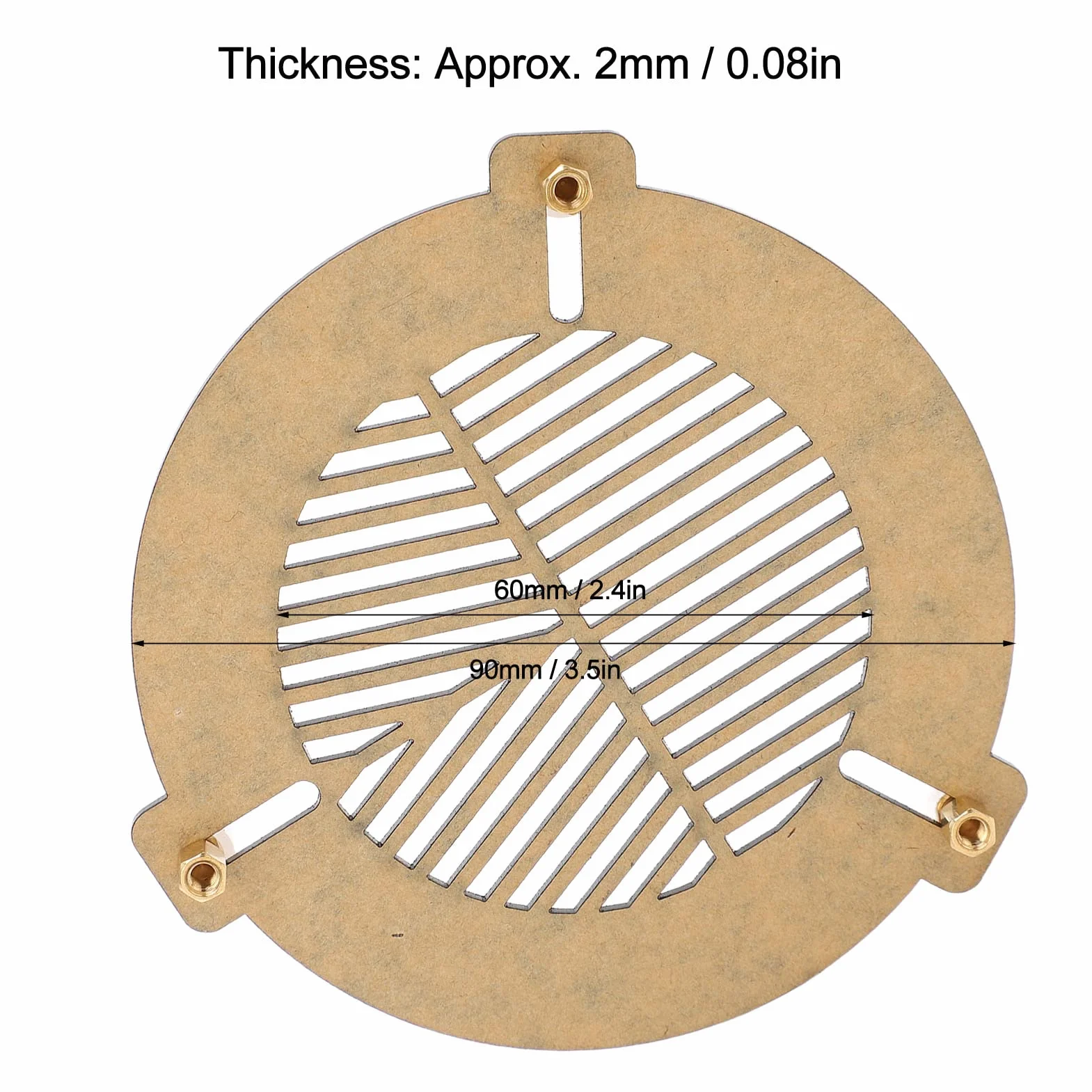 Bahtinov Focusing Mask For Telescopes Akrylowa Maska ​​do Skupiania Się na Zewnętrznej średnicy Rury (OD) od 60-90mm