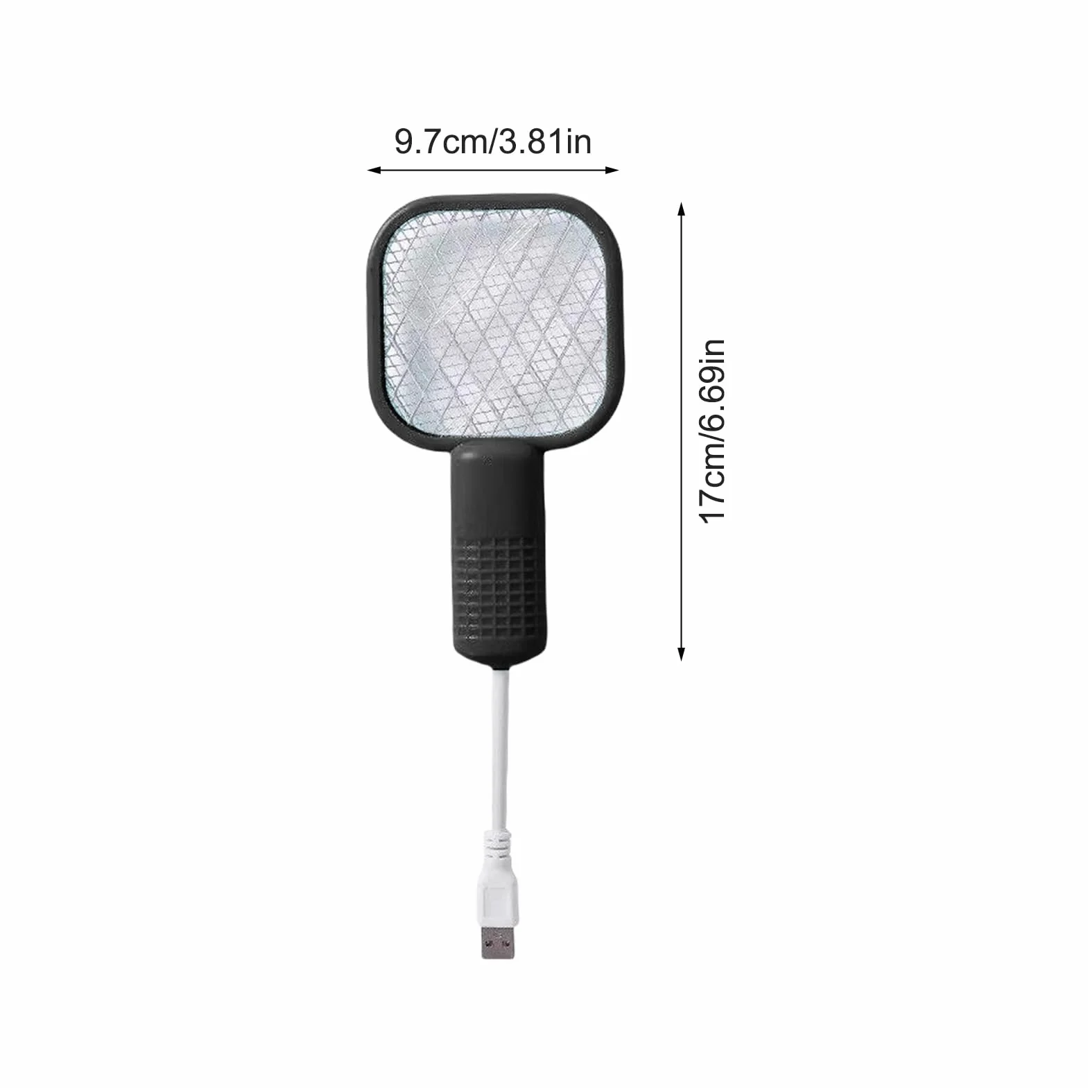Elektryczna rakieta muchowa 5-warstwowa siatka LED Zapper na zewnątrz kemping