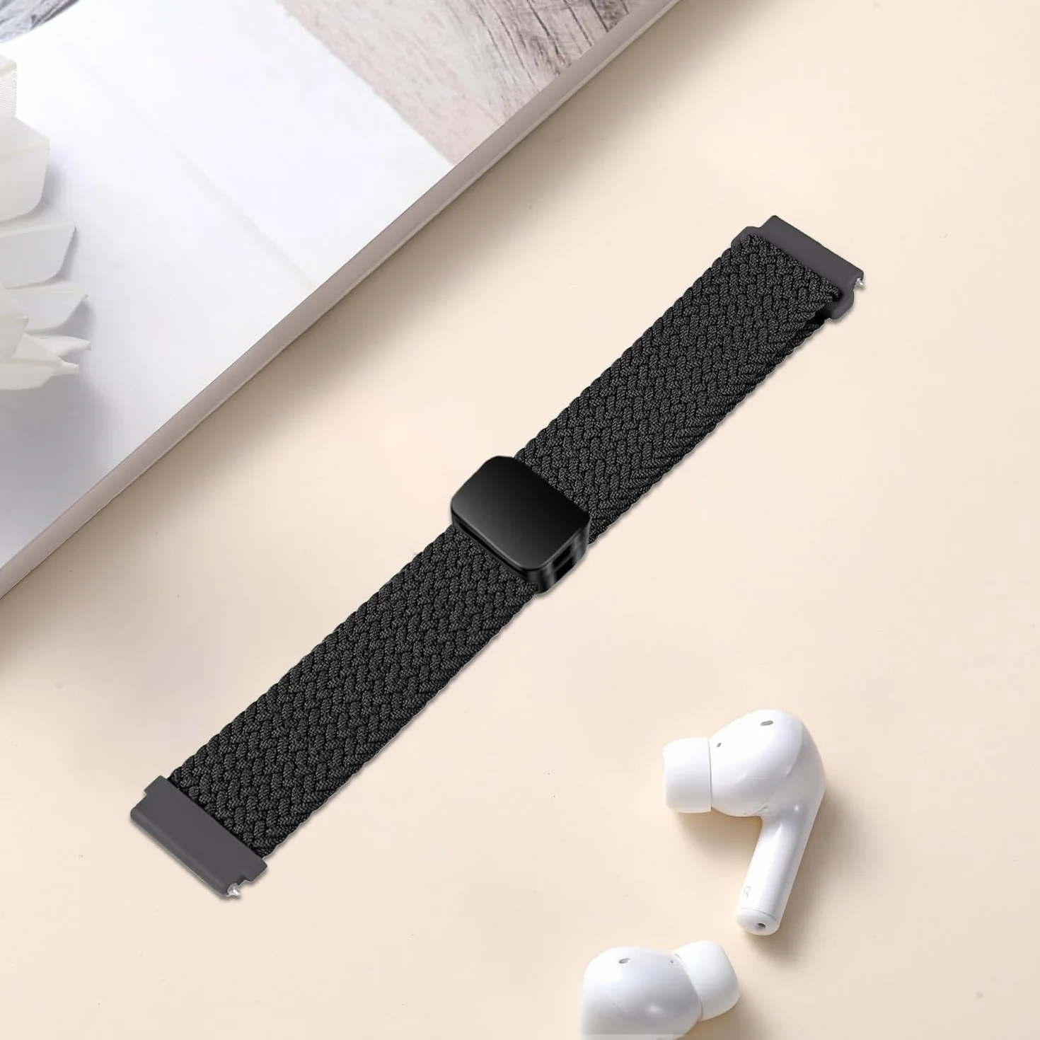 Pleciona opaska do Garmin Lily 2, pasek 14 mm elastyczny