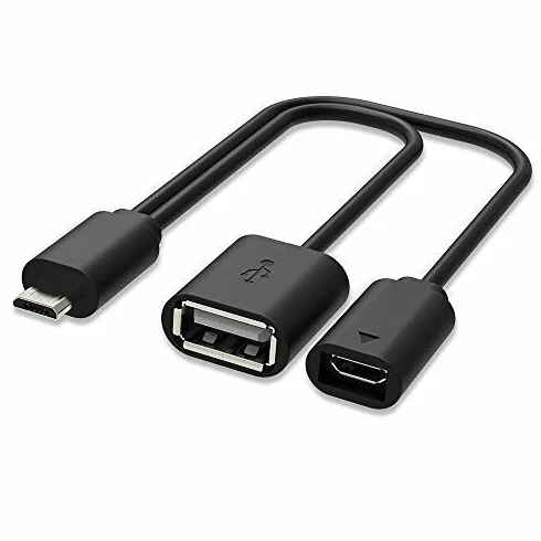 Rii F1 Micro USB Host OTG Adapter Cable for Firestick Fire TV 4K