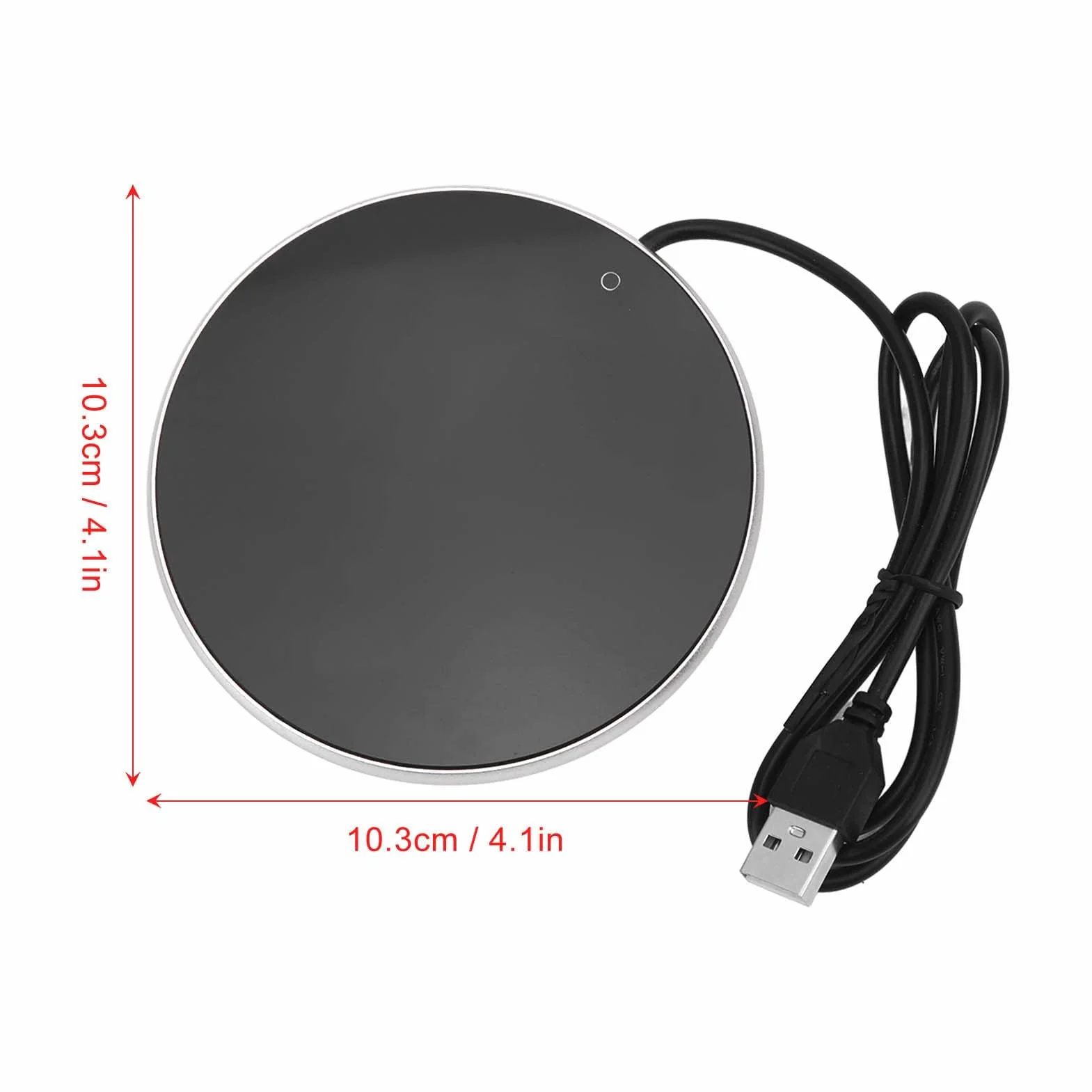 Podgrzewacz do Filiżanek USB, Płyta Grzewcza, Stała Temperatura 55°C