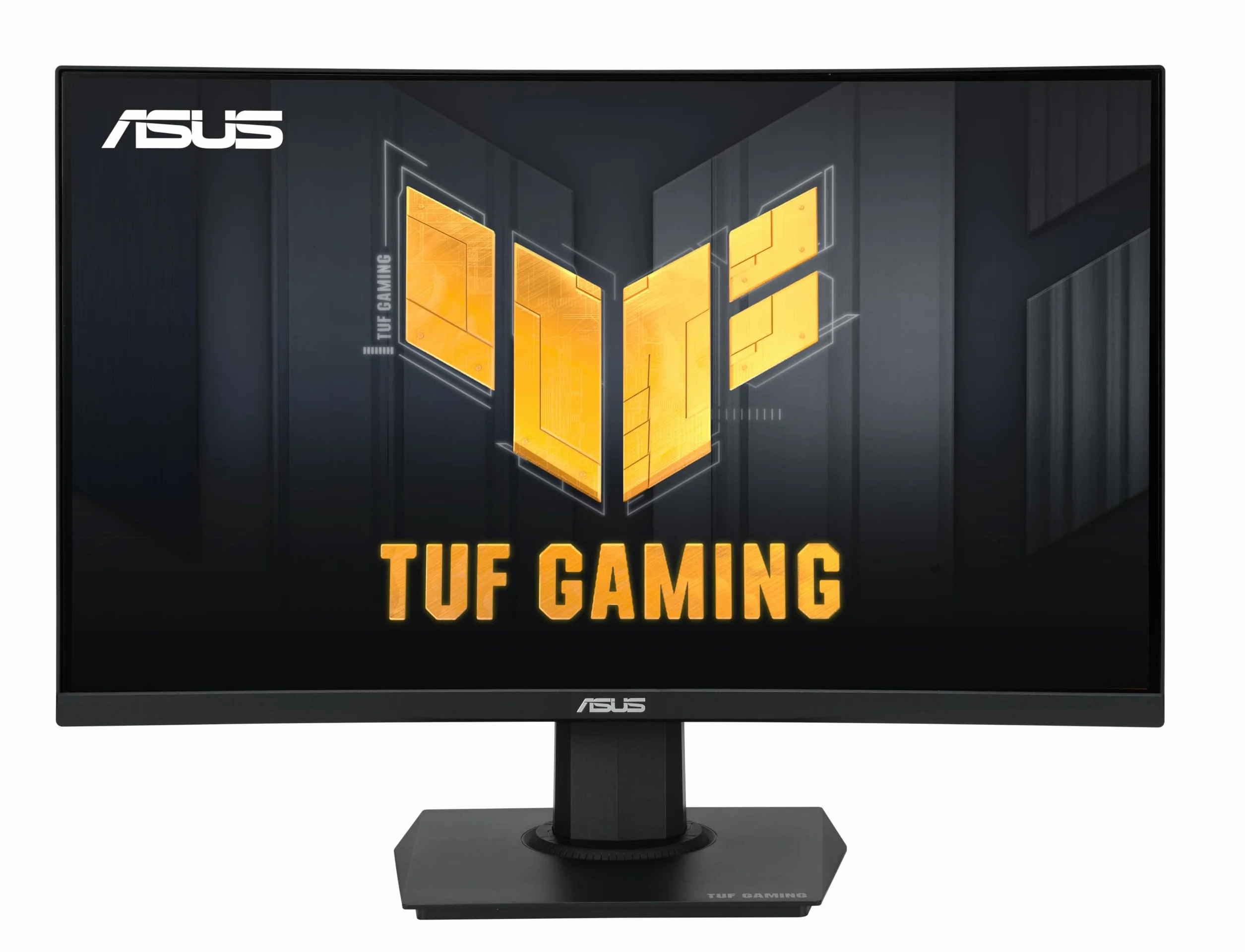 ASUS TUF Gaming 61.0 cm (widoczność 59.9 cm) zakrzywiony monitor (VG24VQER) – FHD, 180 Hz, 1 ms, DCI-P3 90%, synchronizacja rozmycia w ekstremalnie niskim ruchu, FreeSync, Shadow Boost, pielęgnacja