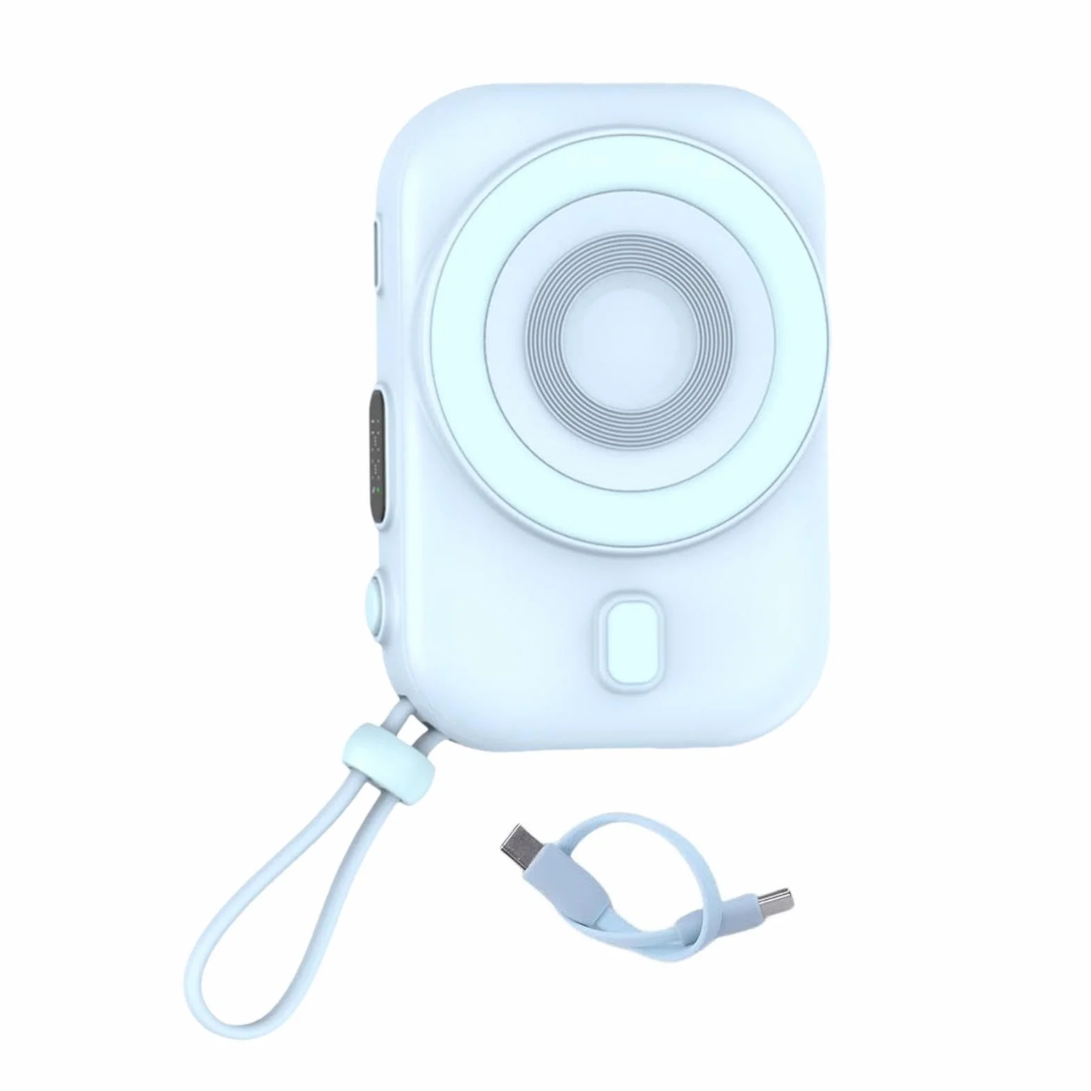 Przeno? ?adowarka magnetyczna, przeno?ny powerbank magnetyczny 10000 mAh | bateria powerbank do smartfona, smuk?a ?adowarka magnetyczna, zewn?trzny zestaw baterii do telefonu, rozwi?zanie do