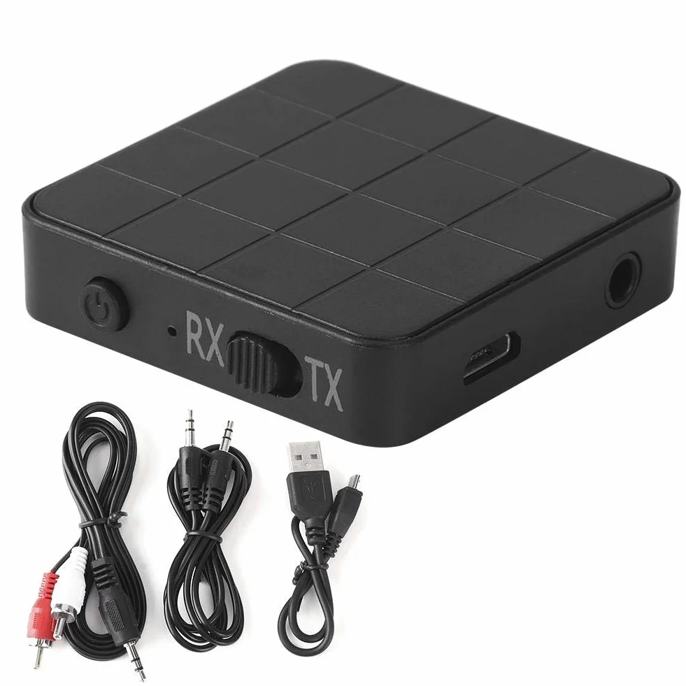 Nadajnik audio Bluetooth 5.0 2 w 1 odbiornik stereo do TV samochodu PC
