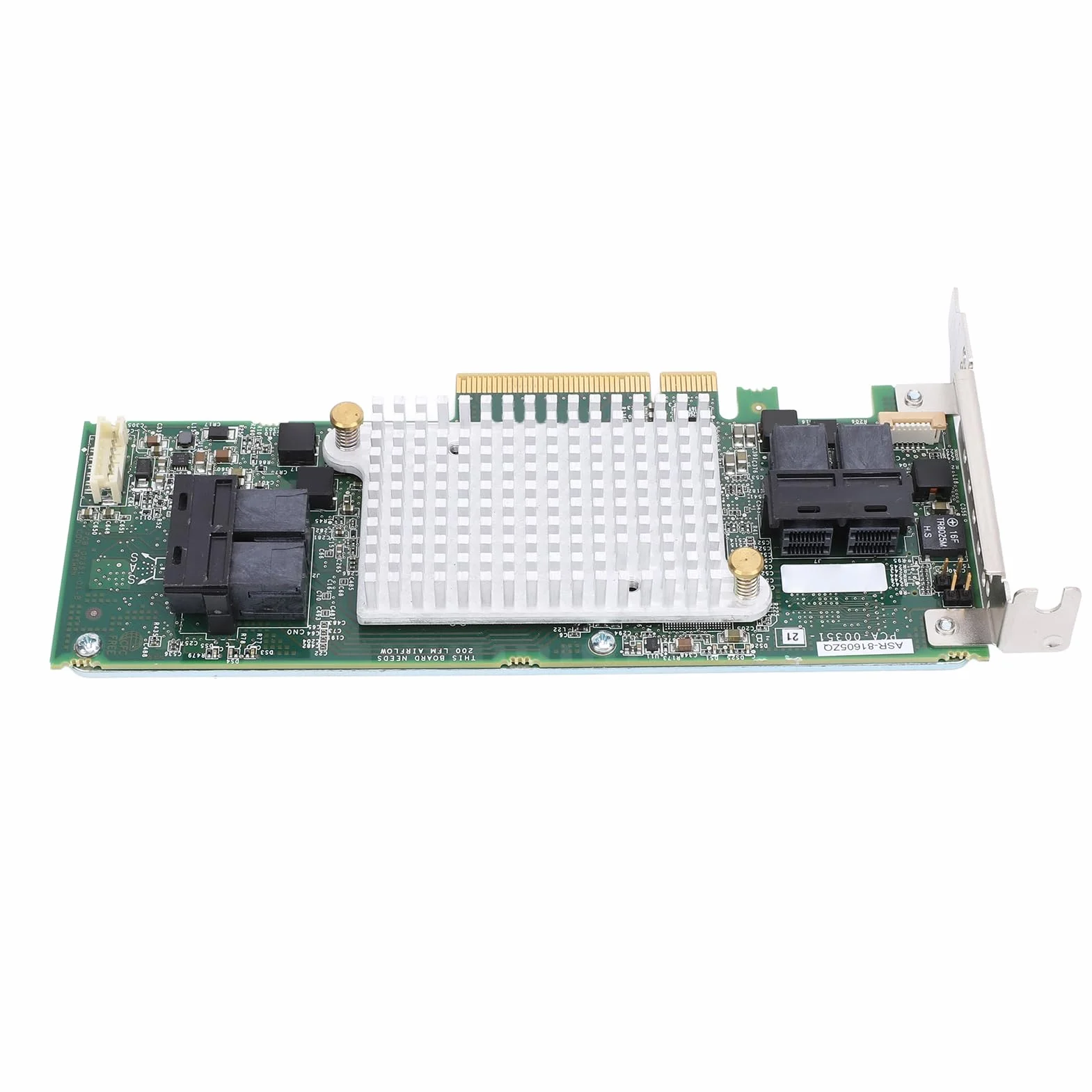 Karta ASR 81605ZQ 12 GB/s 1 GB Pamięci Podręcznej 16 Kanałów 256 urządzeń Pamięci Masowej Karta Kontrolera PCIe X8 Przesyłanie Danych w górę Macierzy SAS Macierzy PCIe X8 Kontroler