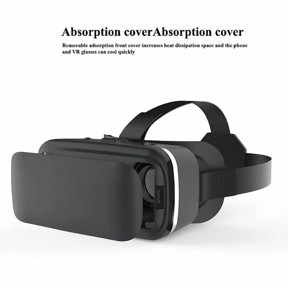 Słuchawki VR z wirtualnymi gogle sterownika VR, nadaje się do telefonów komórkowych 4.7 "-6.6", gry 3D i VR prezenty wideo dla dzieci i dorosłych