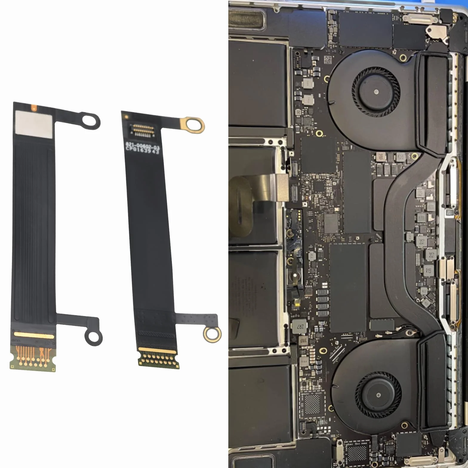 OTOTEC 1 para kabli do podświetlenia tabletu PC z kryształowym ekranem, kabel do podświetlenia kompatybilny z Macbook Pro 33.0 cm 38.1 cm A1707 A1706 A1989 A2251 A2289