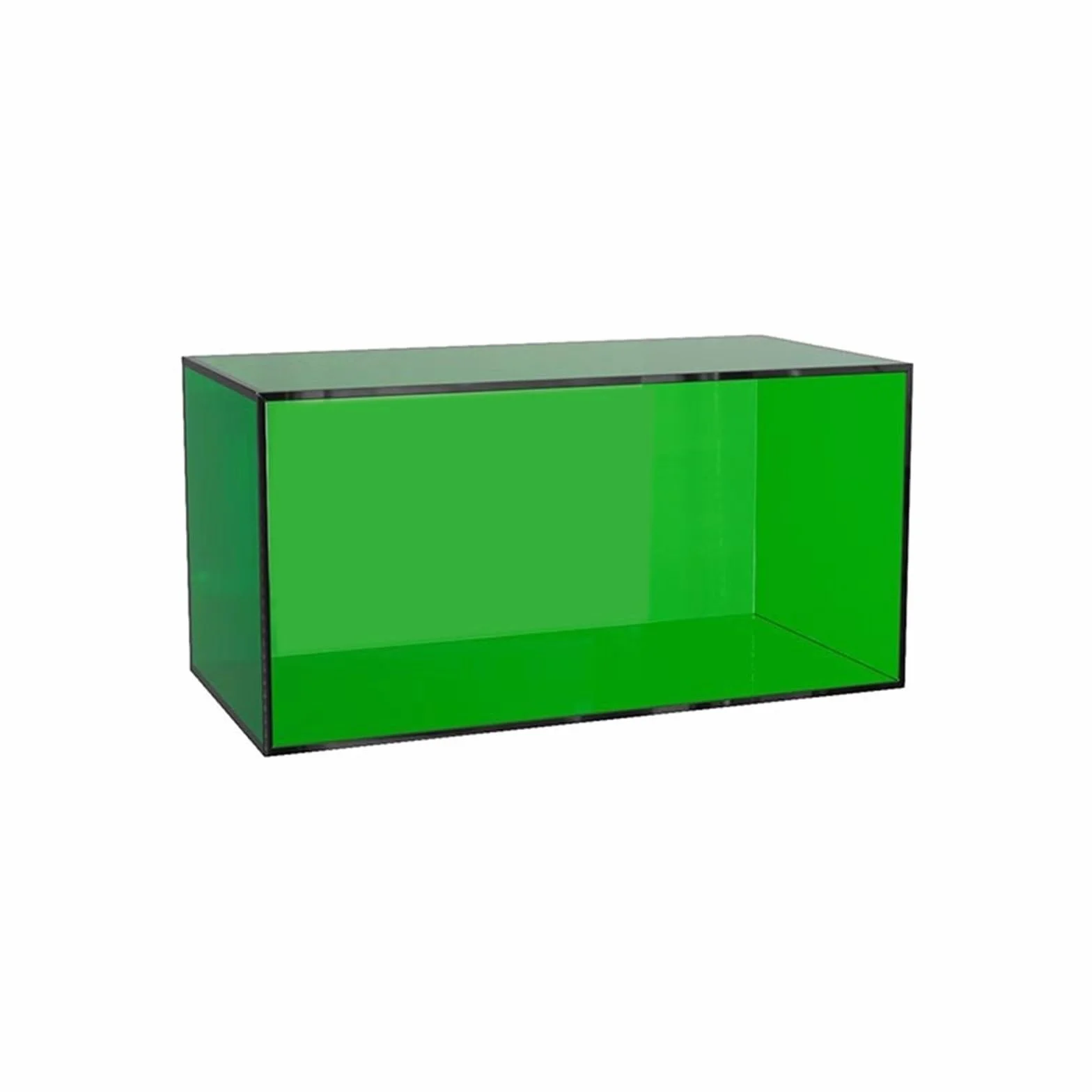 Pojemnik CD Stojak na płyty, akrylowy stojak CD, półka książki, czasopisma(Green)