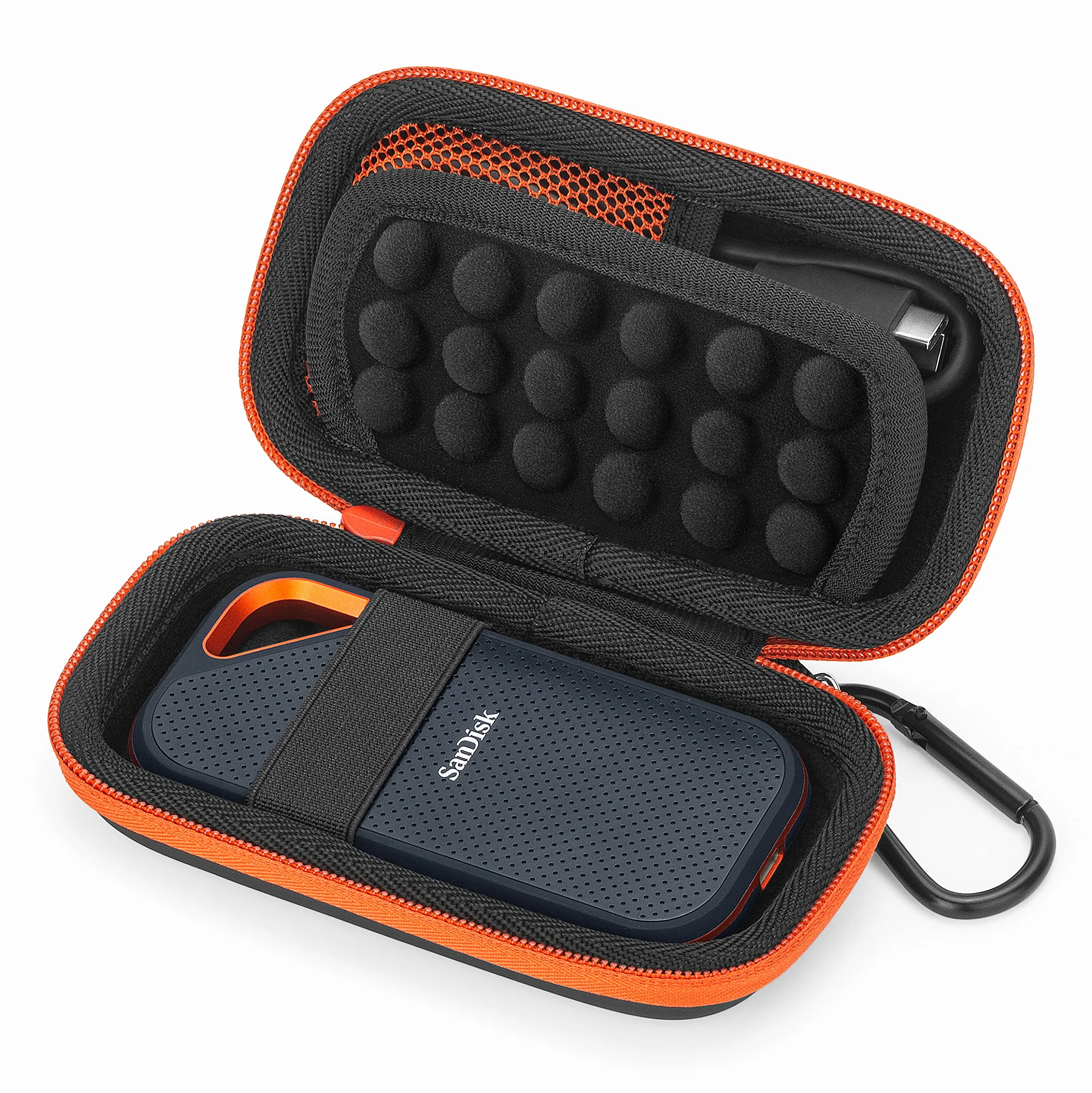 Yinke Twarda obudowa na Extreme Pro/Extreme Portable External SSD 500GB 1TB 2TB, Pokrywa ochronna do przechowywania torby do podróży